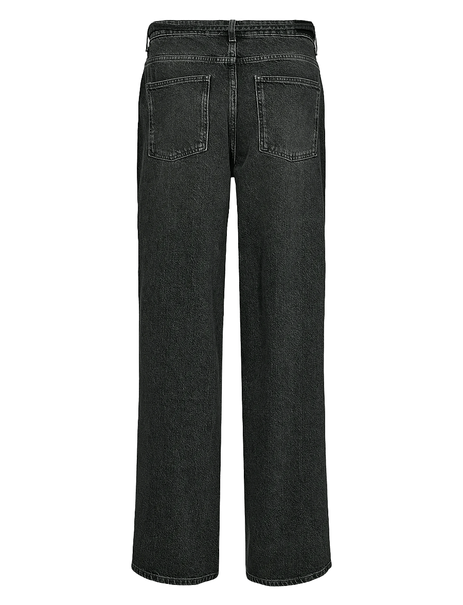Nümph - NUBROOKLYN JEANS - gerade jeans - grey denim - 1