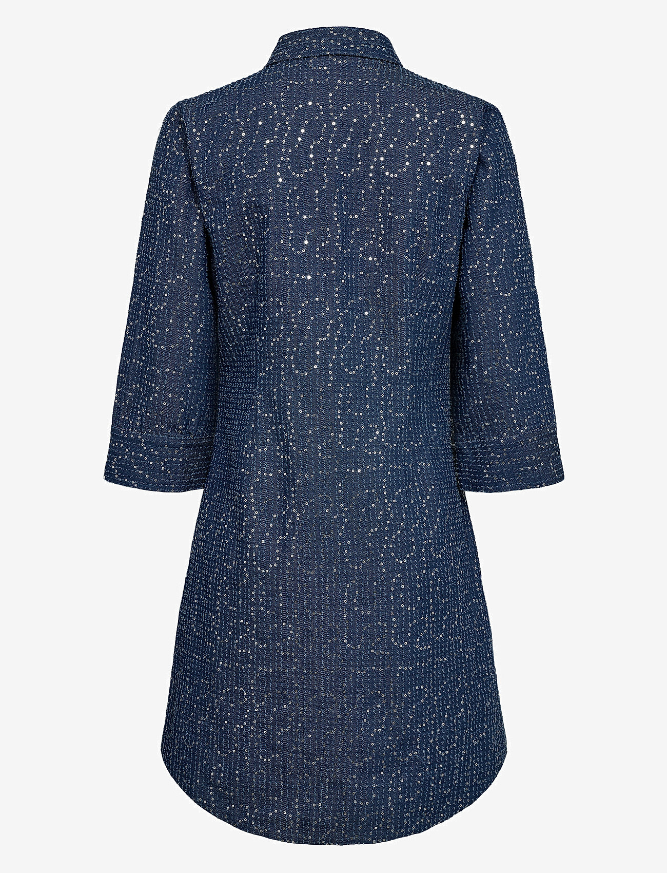 Nümph - NUJOURNEY DRESS - teksakleidid - medium blue denim - 2