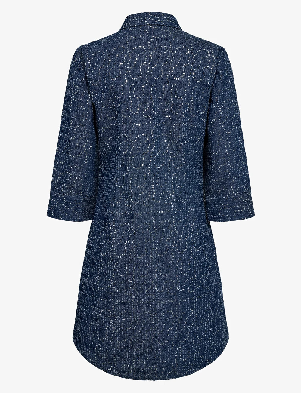 Nümph - NUJOURNEY DRESS - teksakleidid - medium blue denim - 2