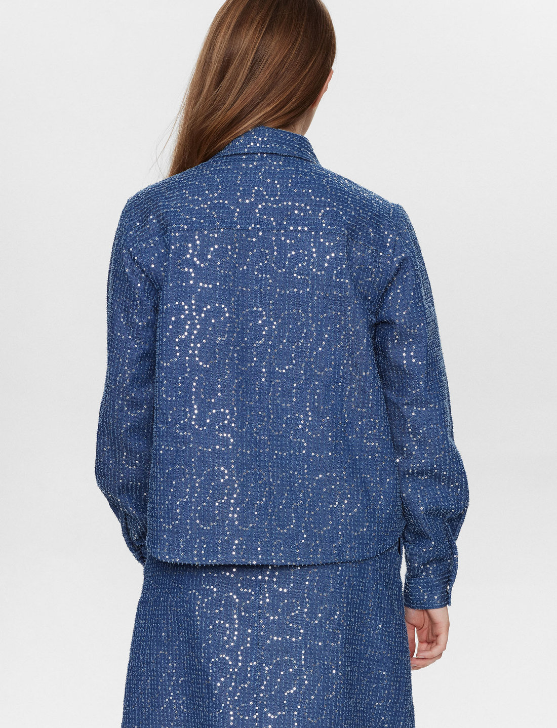 Nümph - NUJOURNEY SHIRT - teksasärgid - medium blue denim - 3