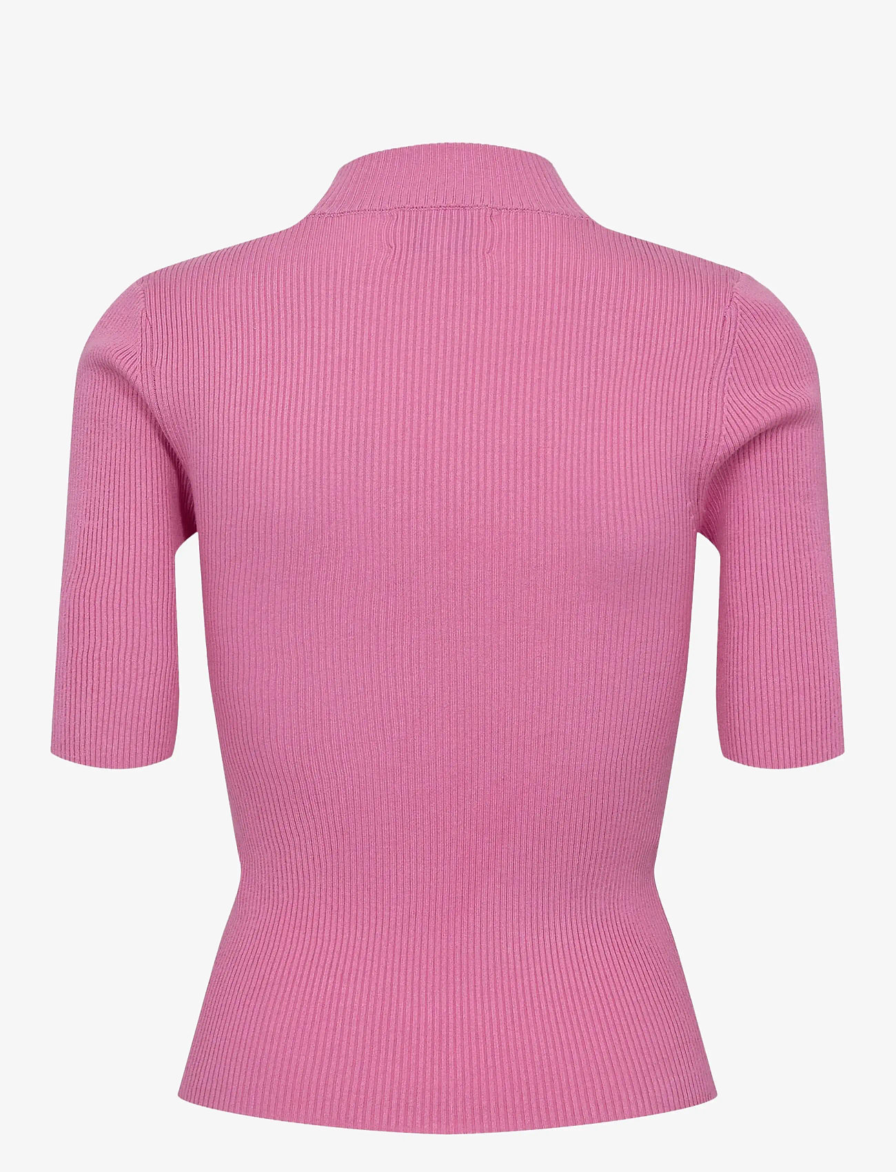 Nümph - NUBIA SS PULLOVER CROPPED - t-shirts - fuchsia pink - 1