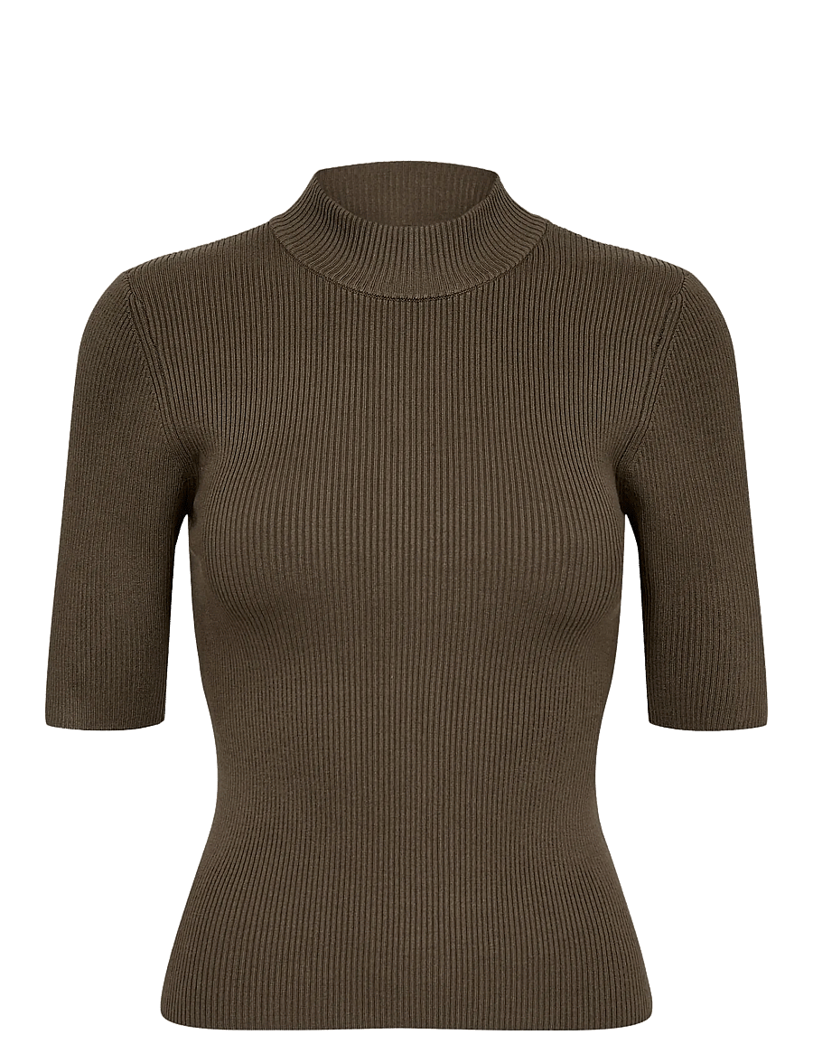 Nümph - NUBIA SS PULLOVER CROPPED - t-shirts - sea turtle - 0