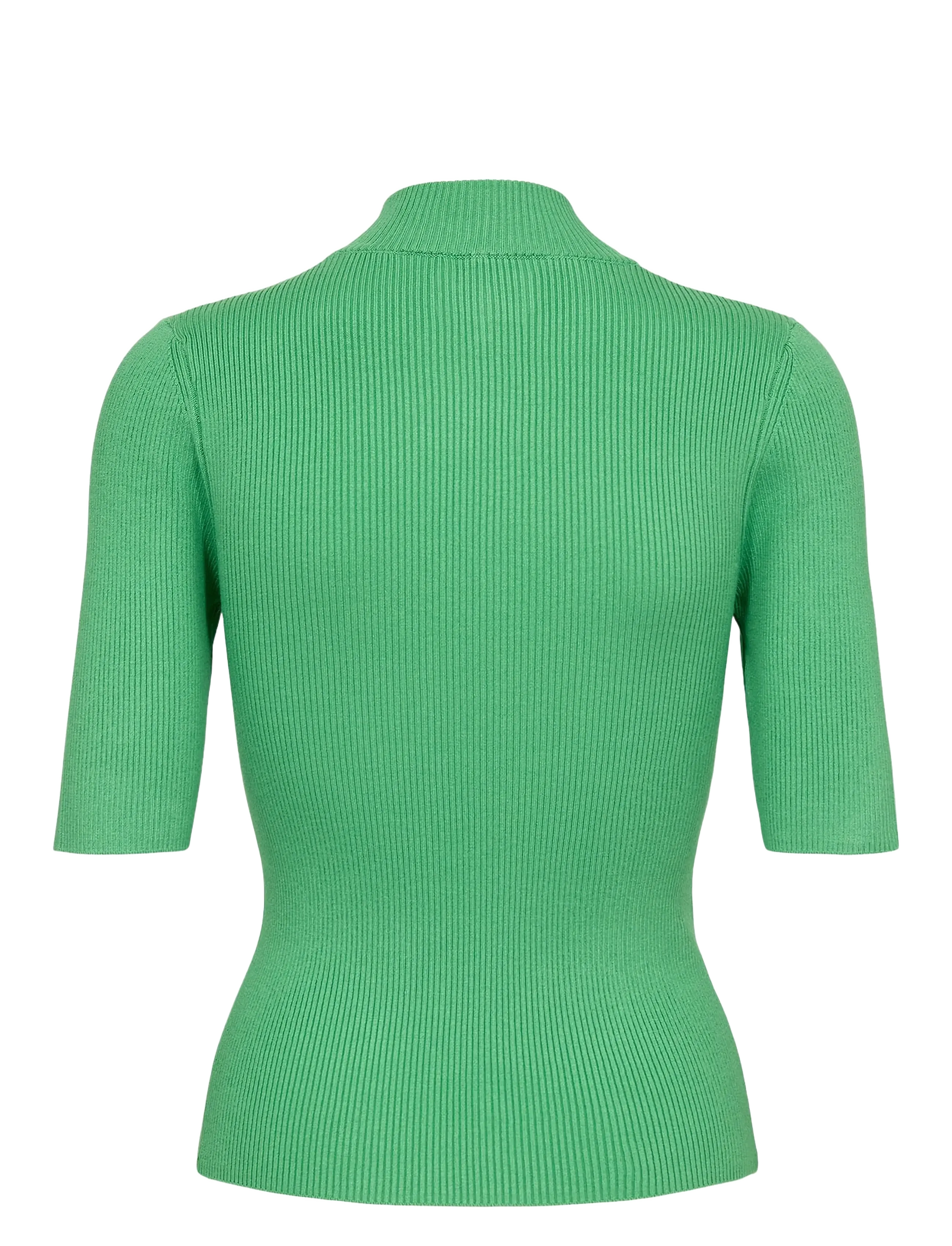 Nümph - NUBIA SS PULLOVER CROPPED - die niedrigsten preise - vibrant green - 1