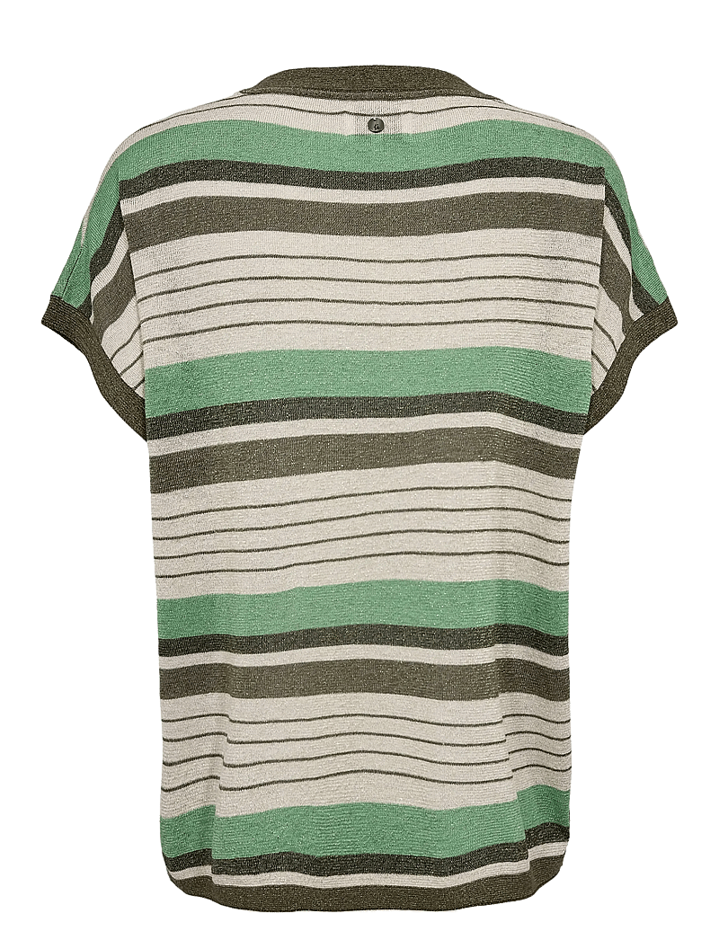 Nümph - NULAURA DARLENE PULLOVER - striktrøjer - vibrant green - 1
