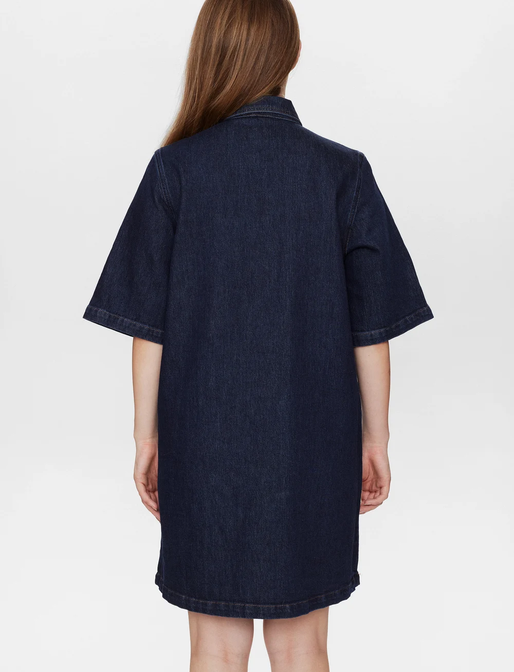 Nümph - NULONDON DRESS - jeanskleider - dark blue denim - 3