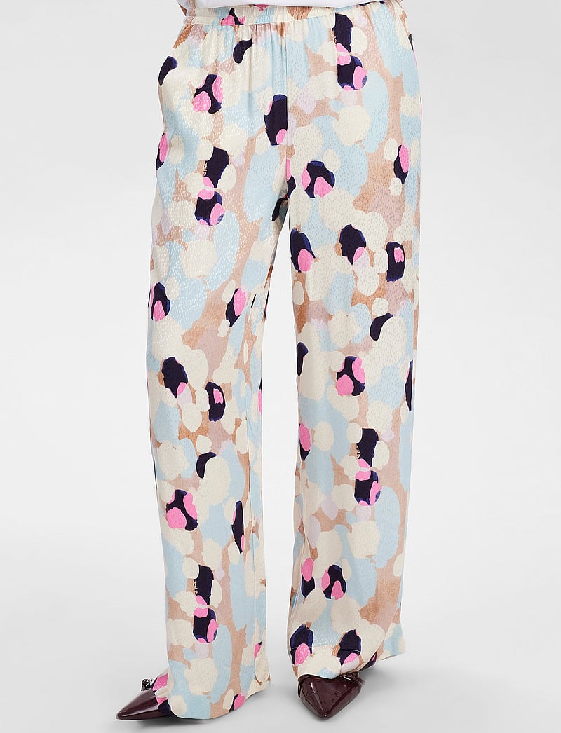 Nümph - NUGRACIE PANTS - bukser med brede ben - cerulean - 2