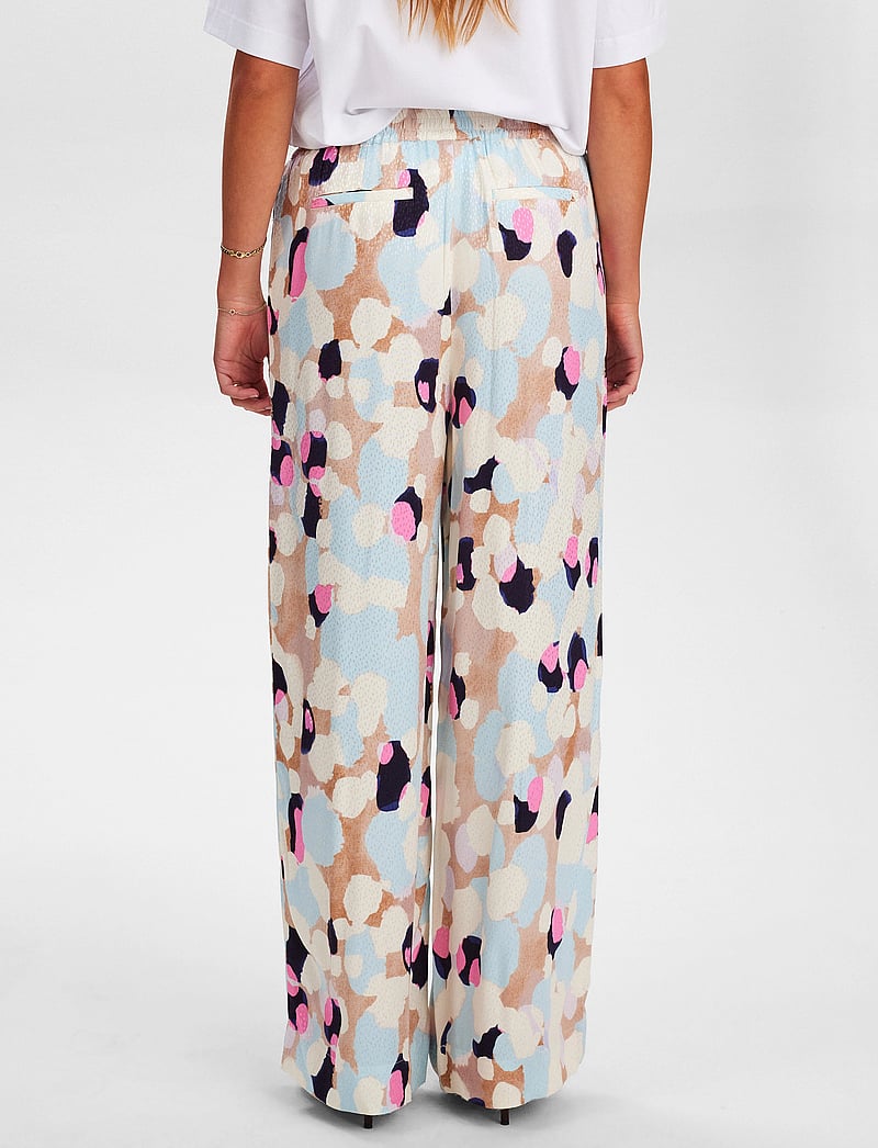 Nümph - NUGRACIE PANTS - bukser med brede ben - cerulean - 3