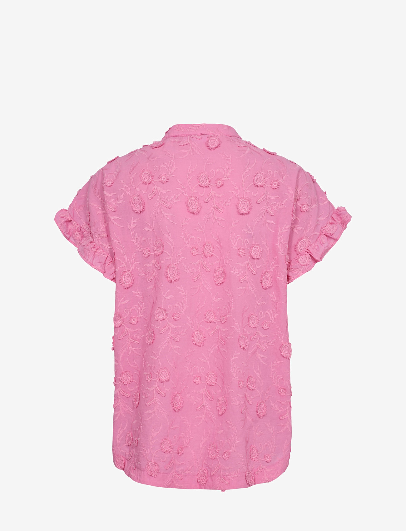 Nümph - NUGISELLA SHIRT - kortærmede skjorter - pink carnation - 1
