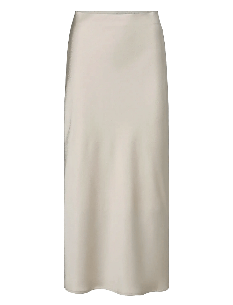 Nümph - NUIVORY SKIRT - satinröcke - gray morn - 1