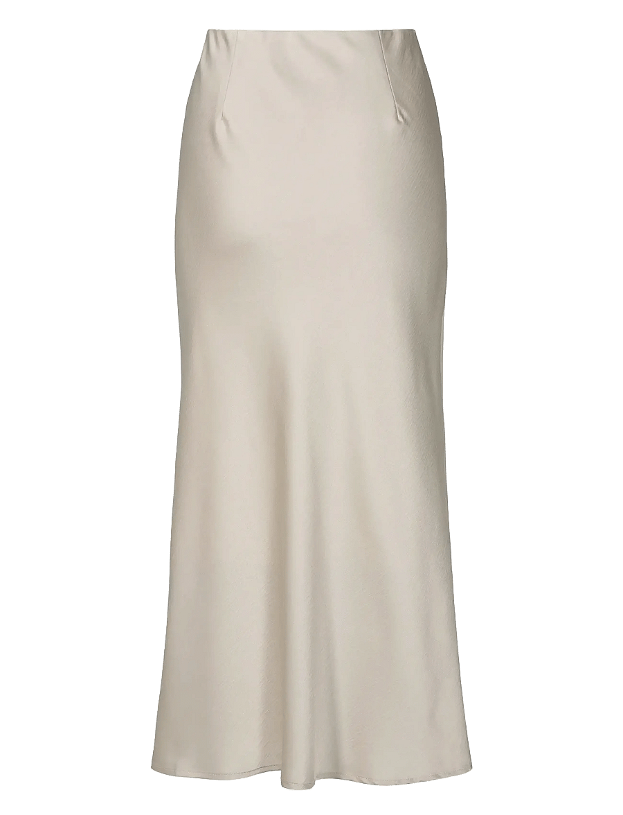 Nümph - NUIVORY SKIRT - satinröcke - gray morn - 2