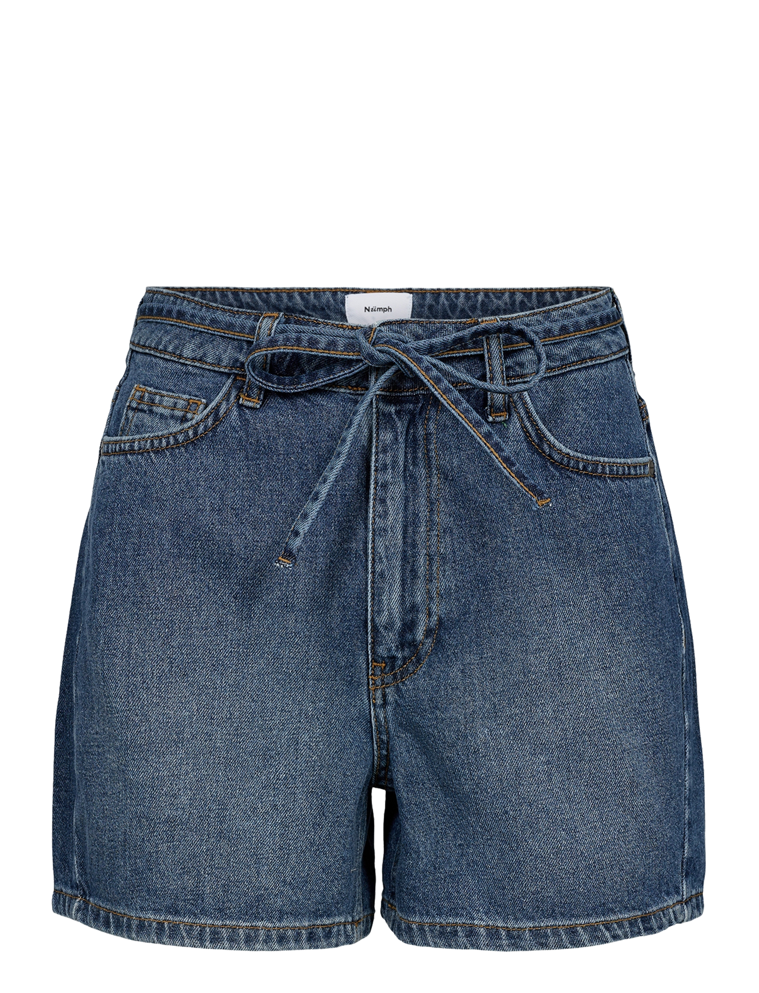 Nümph NUTOKYO SHORTS - Tøj - MEDIUM BLUE DENIM / blue