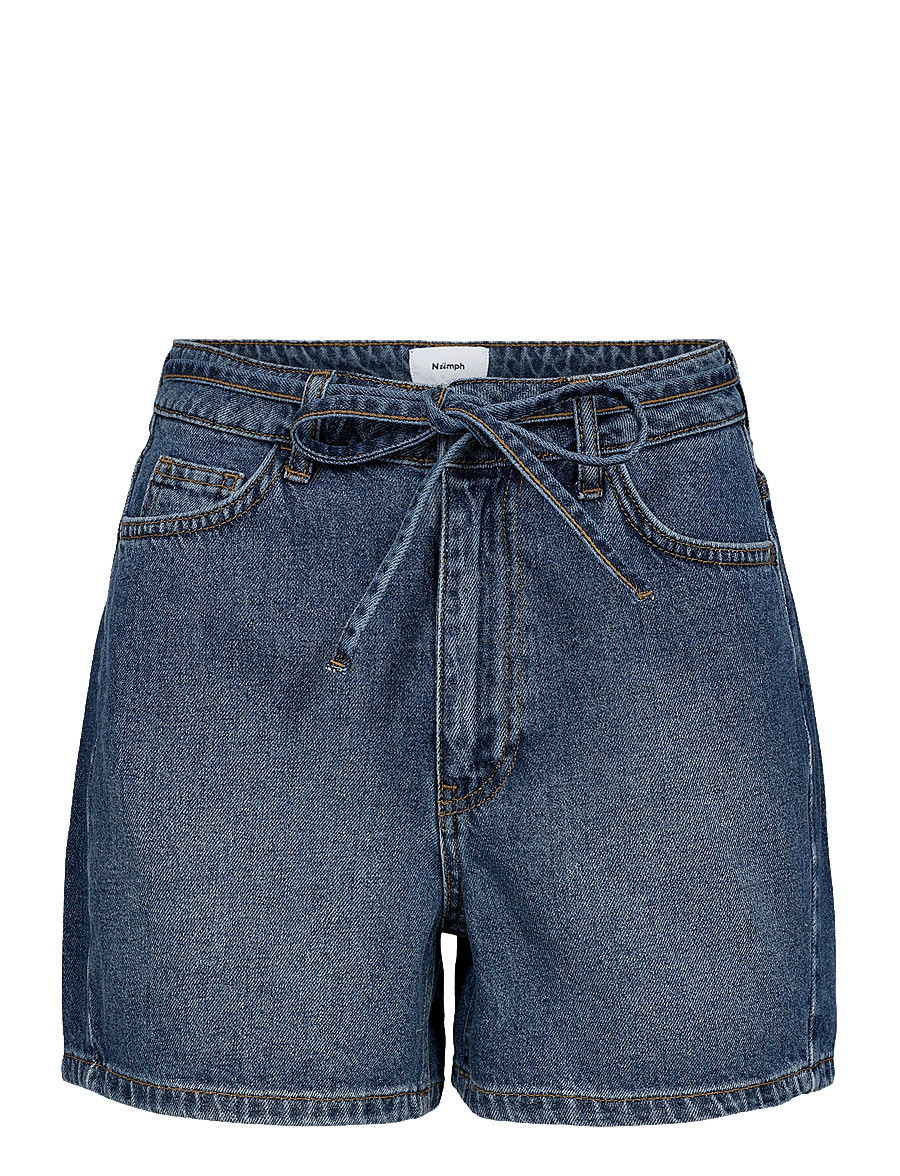 Nümph - NUTOKYO SHORTS - jorts - medium blue denim - 1