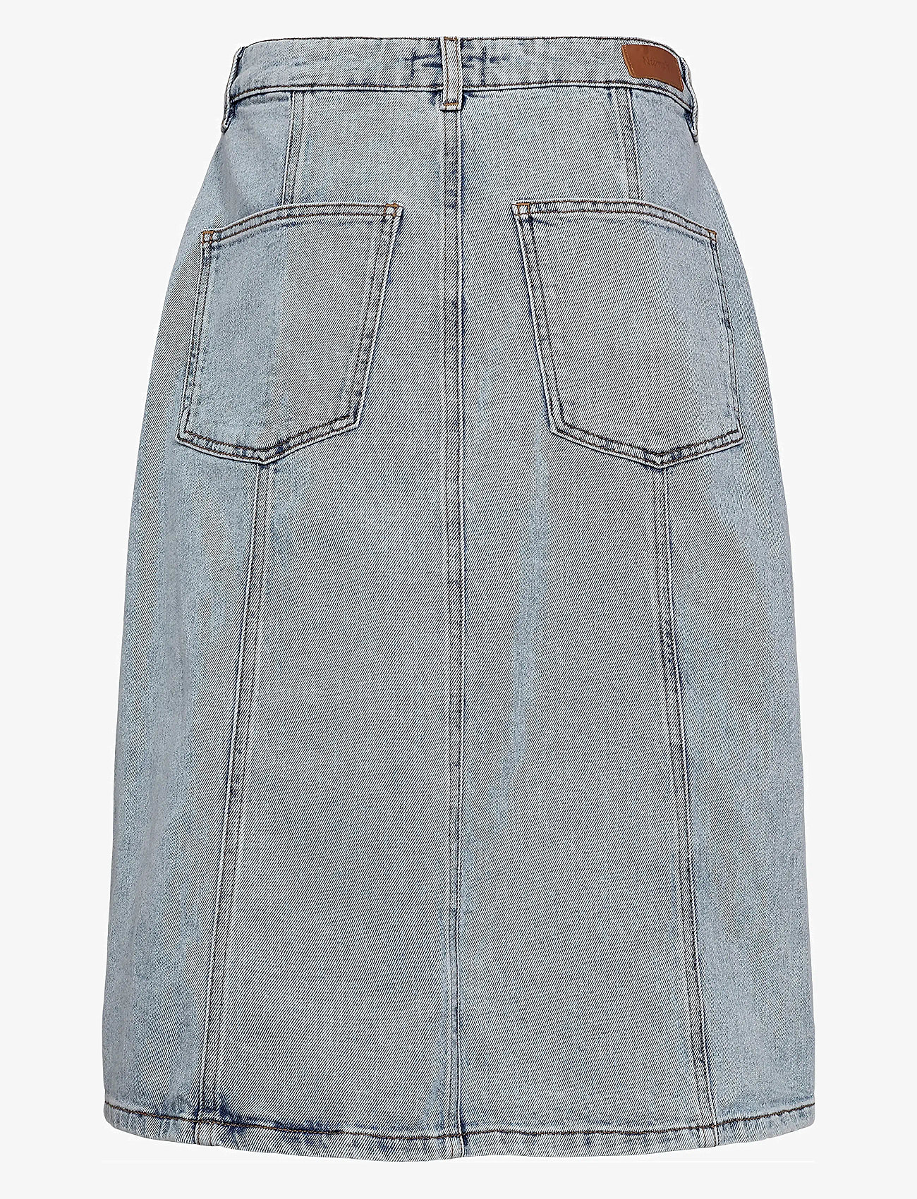 Nümph - NUTORONTO MIDI SKIRT - denim skirts - light blue denim - 1