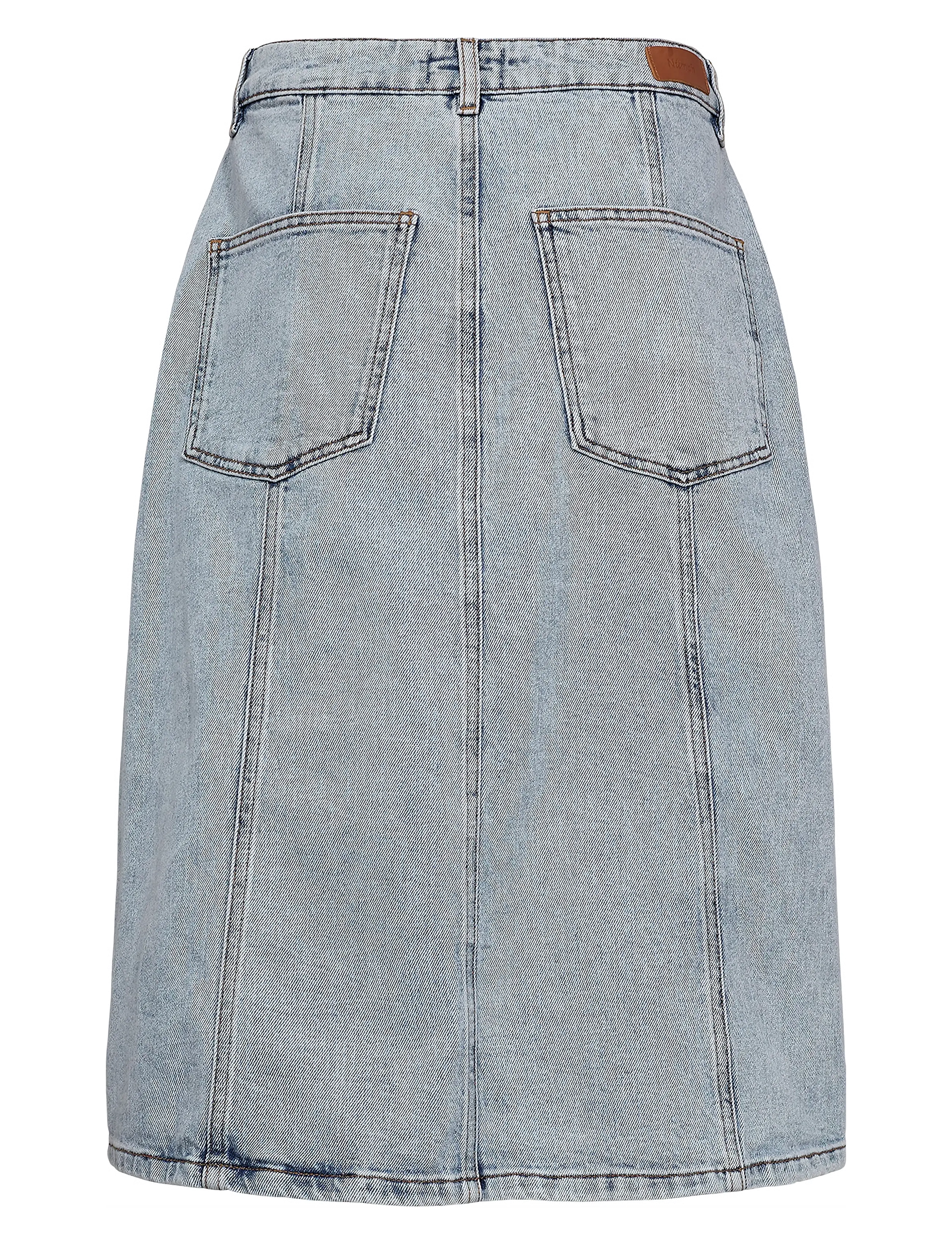 Nümph - NUTORONTO MIDI SKIRT - midi nederdele - light blue denim - 2