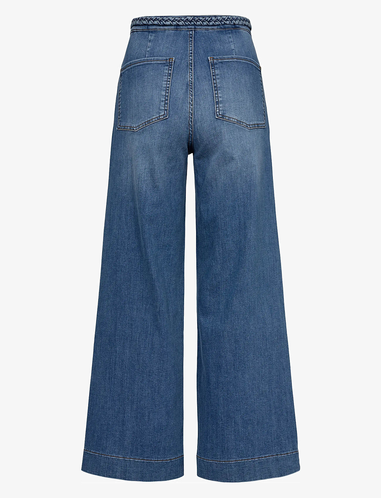Nümph - NUPARIS CROPPED JEANS - laia säärega teksad - light denim blue 2 - 2