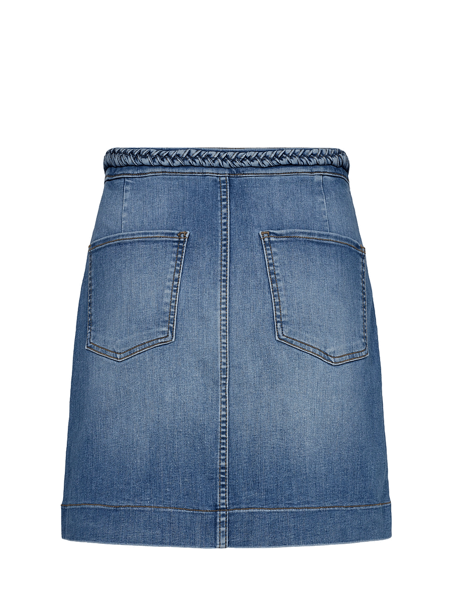 Nümph - NUPARIS SKIRT - denimnederdele - light denim blue 2 - 2