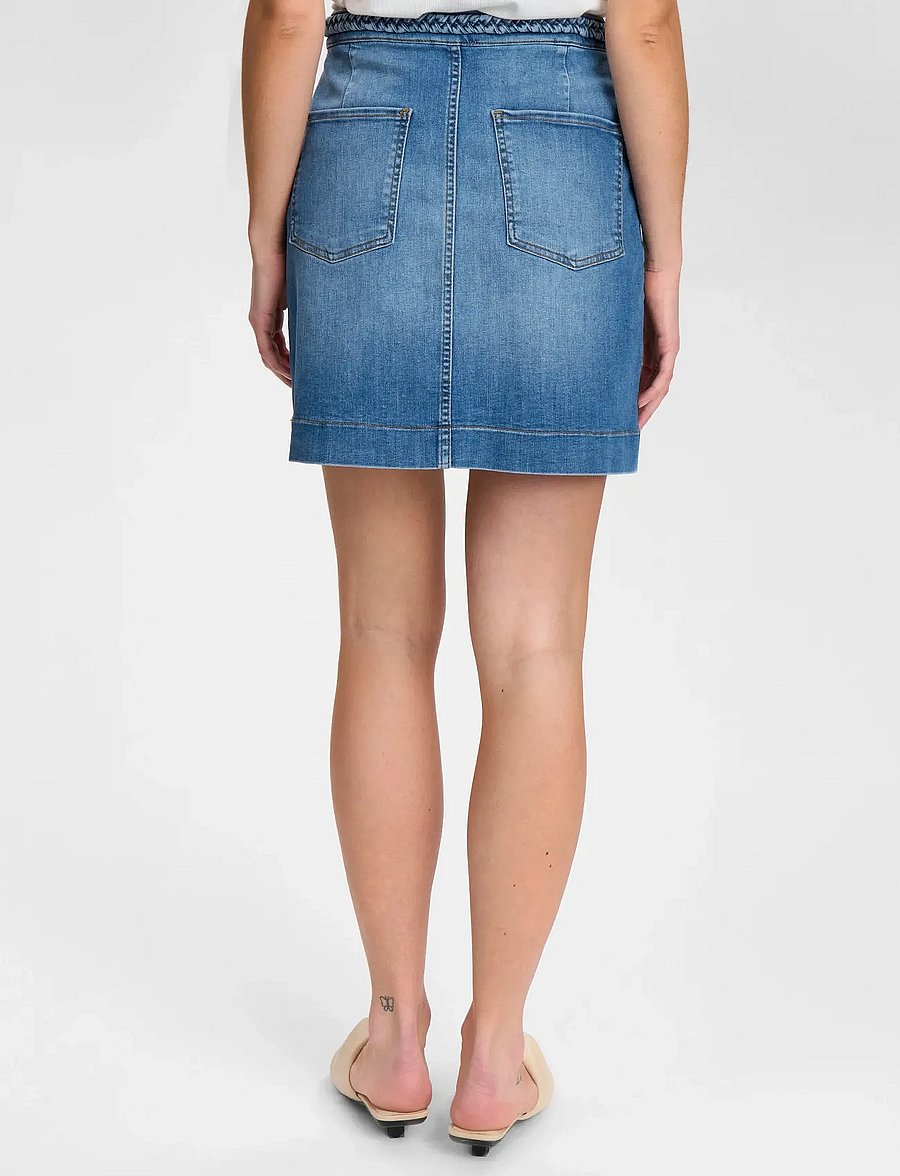 Nümph - NUPARIS SKIRT - denimnederdele - light denim blue 2 - 3