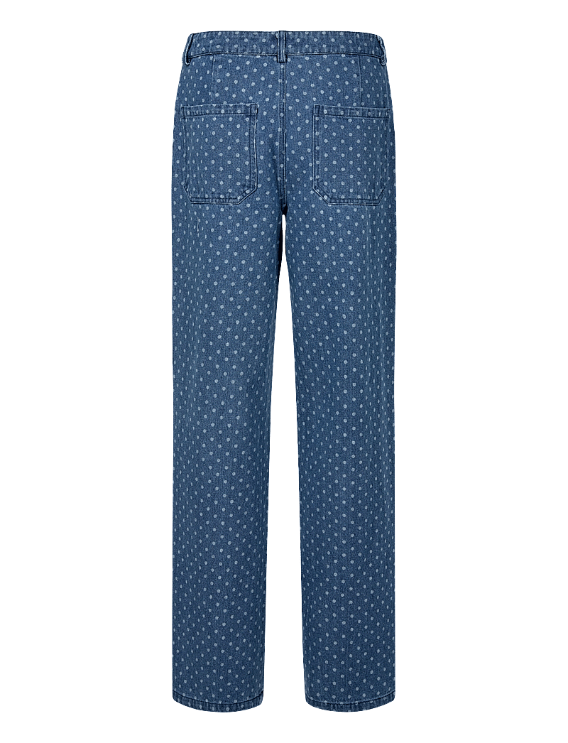 Nümph - NUHADDIE PANTS - raka jeans - medium blue denim - 1