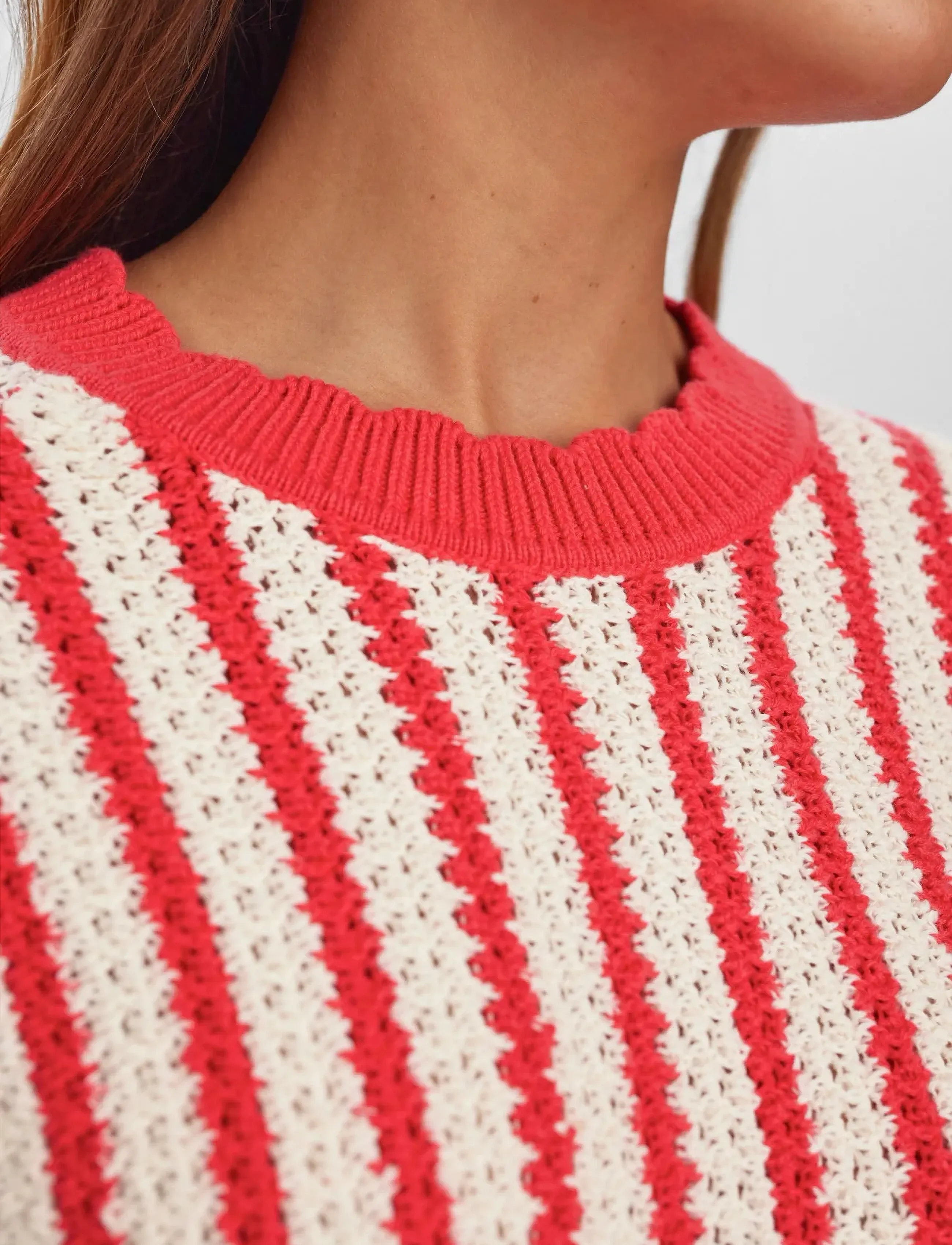 Nümph - NUNUELLE PULLOVER - geranium - 5