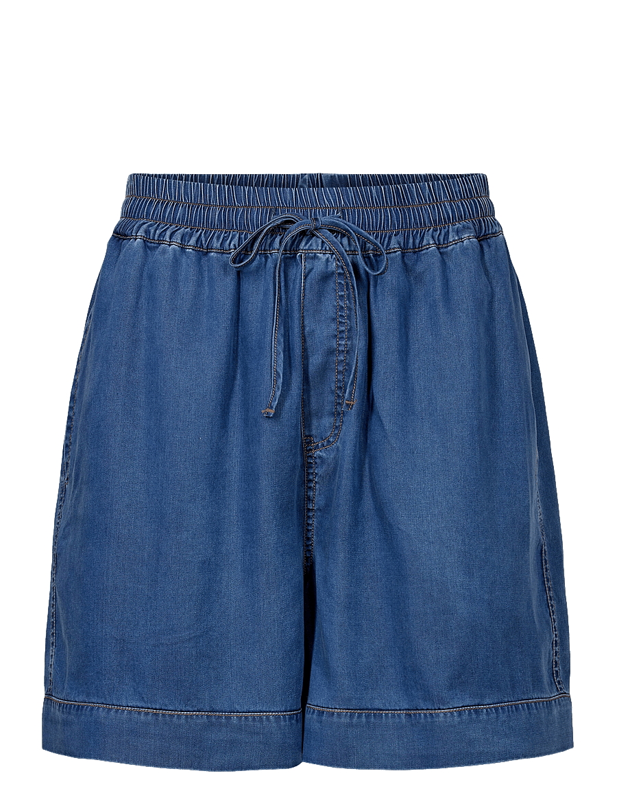 Nümph - NUMIAMI SHORTS - jorts - medium blue denim - 1