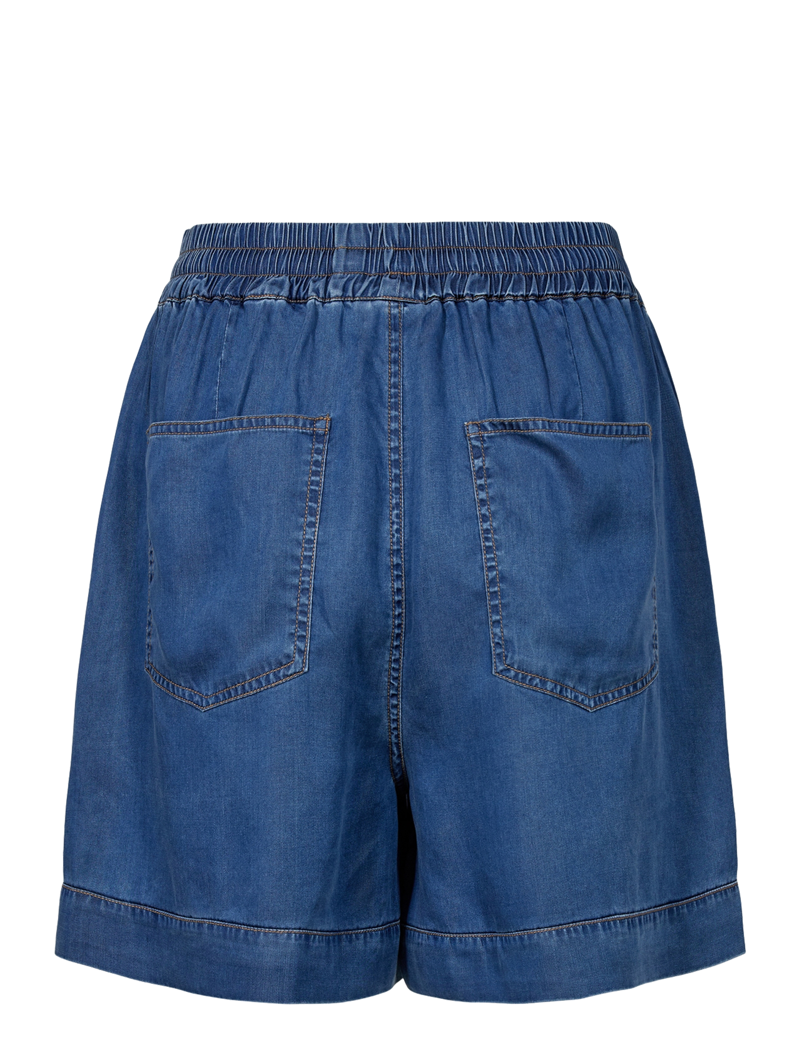 Nümph - NUMIAMI SHORTS - denim shorts - medium blue denim - 2