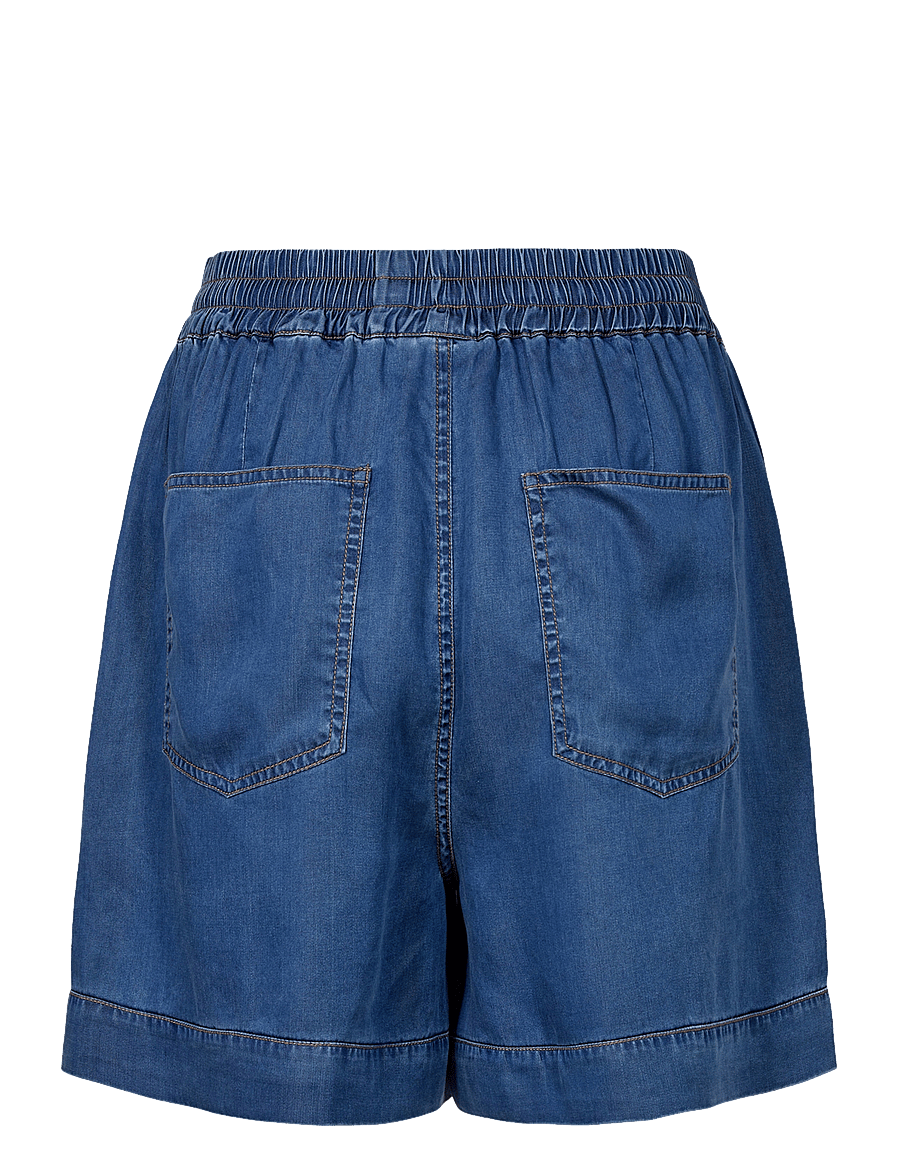 Nümph - NUMIAMI SHORTS - jorts - medium blue denim - 2