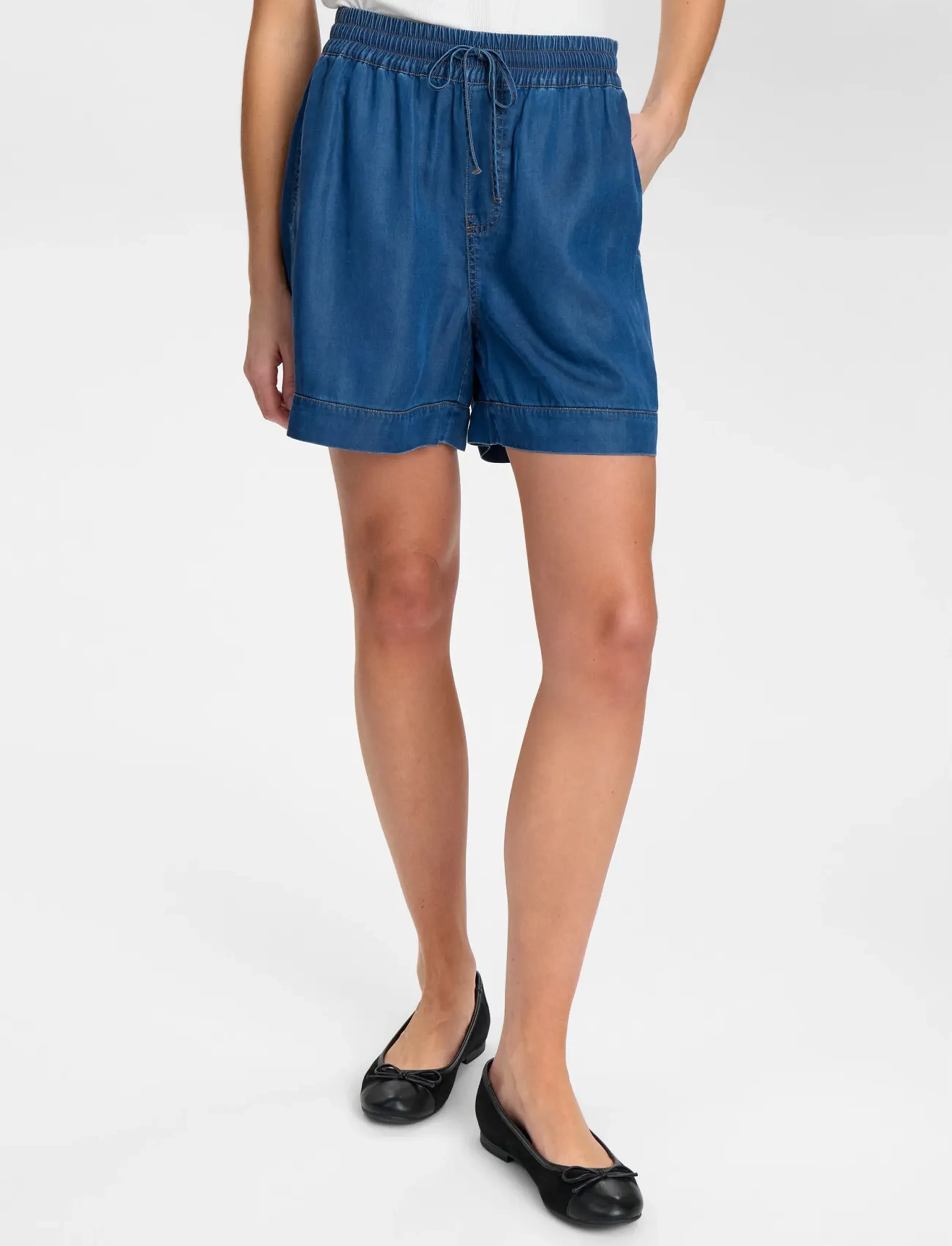 Nümph Numiami Shorts, 34, Blue, Shorts > Denim Shorts, Dame