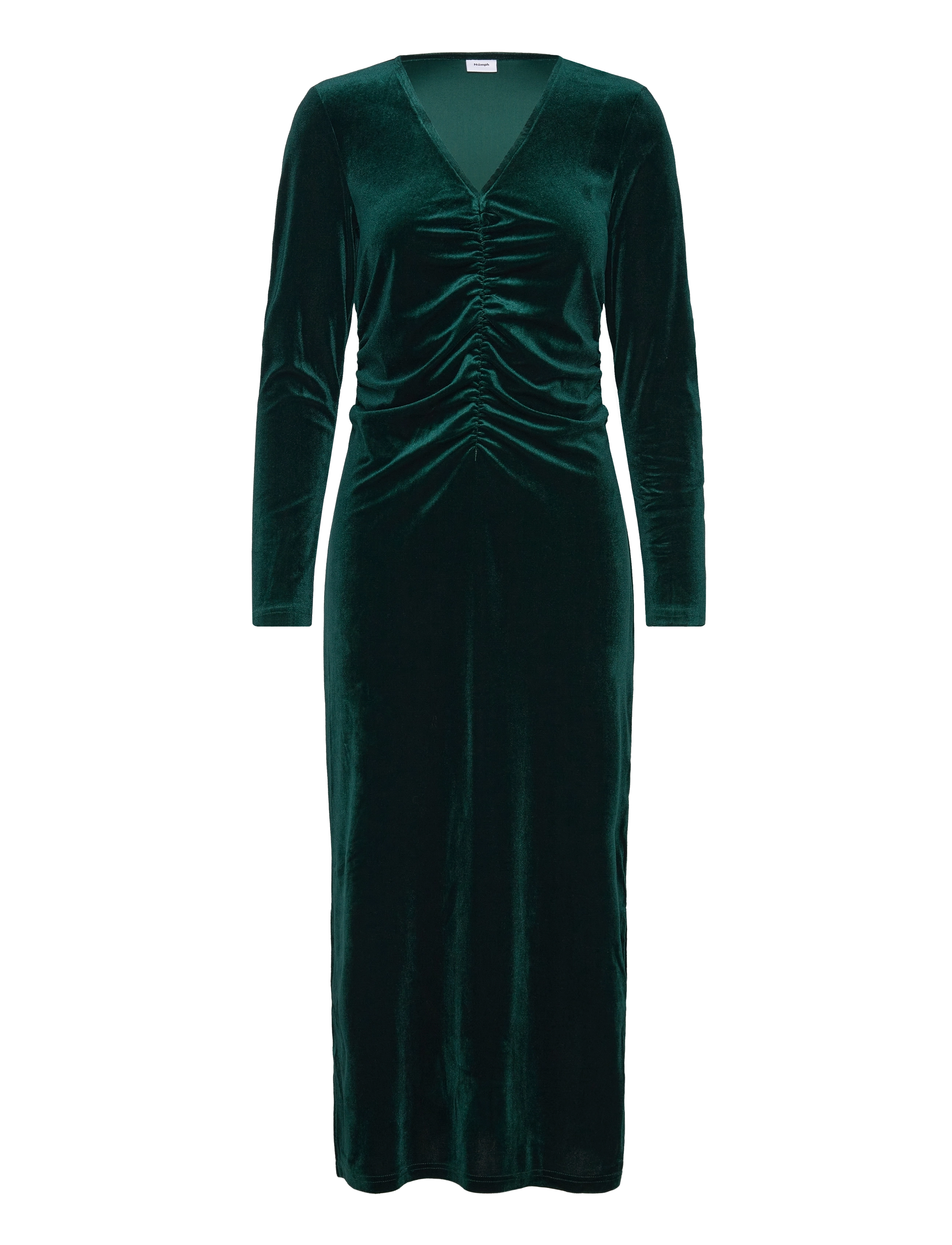 NÜMPH Nuvella Long Kleid Grün - S - Damen