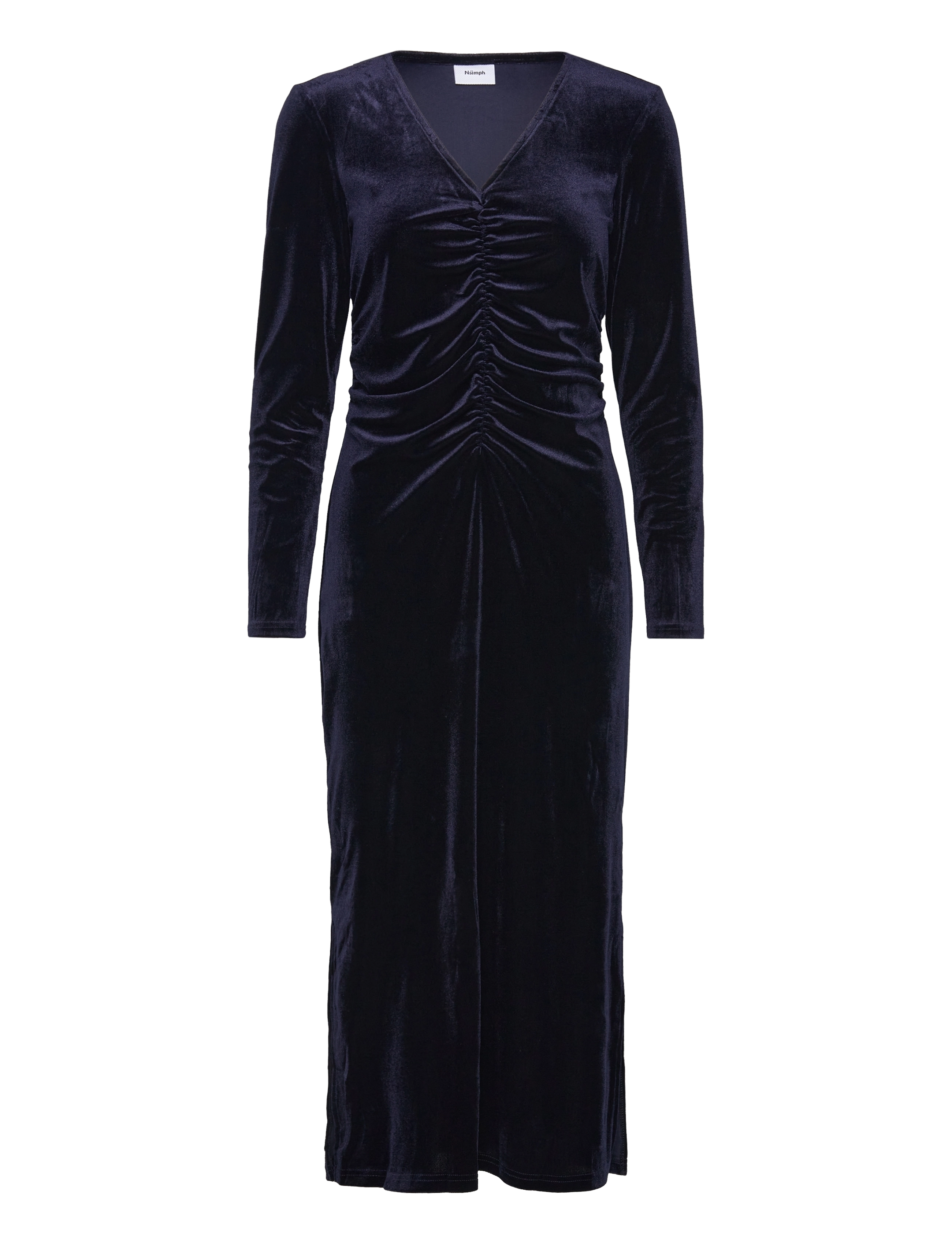 Nümph NUVELLA LONG DRESS - Kleider - DARK NAVY / navy