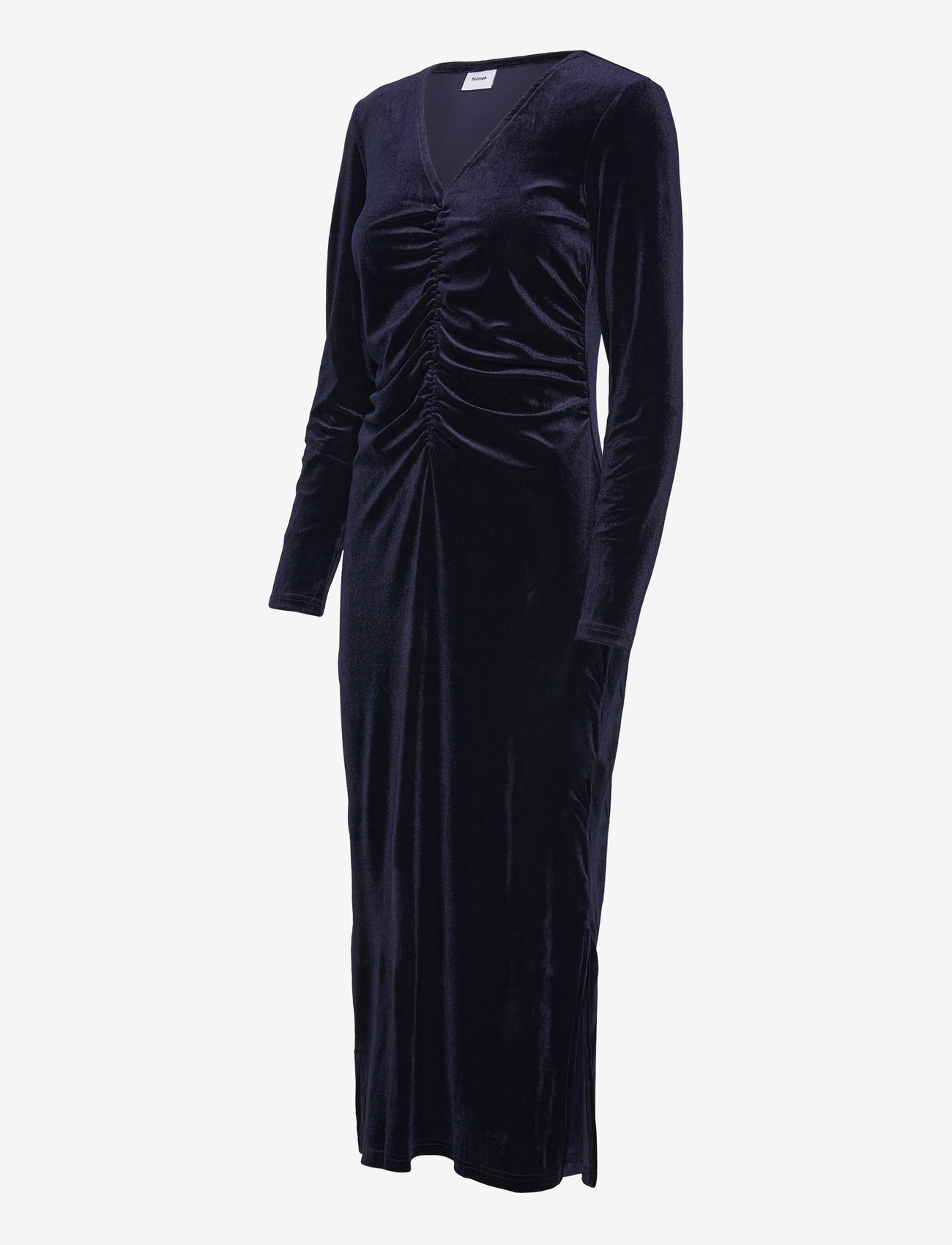 Nümph - NUVELLA LONG DRESS - pidulikud kleidid - dark navy - 2