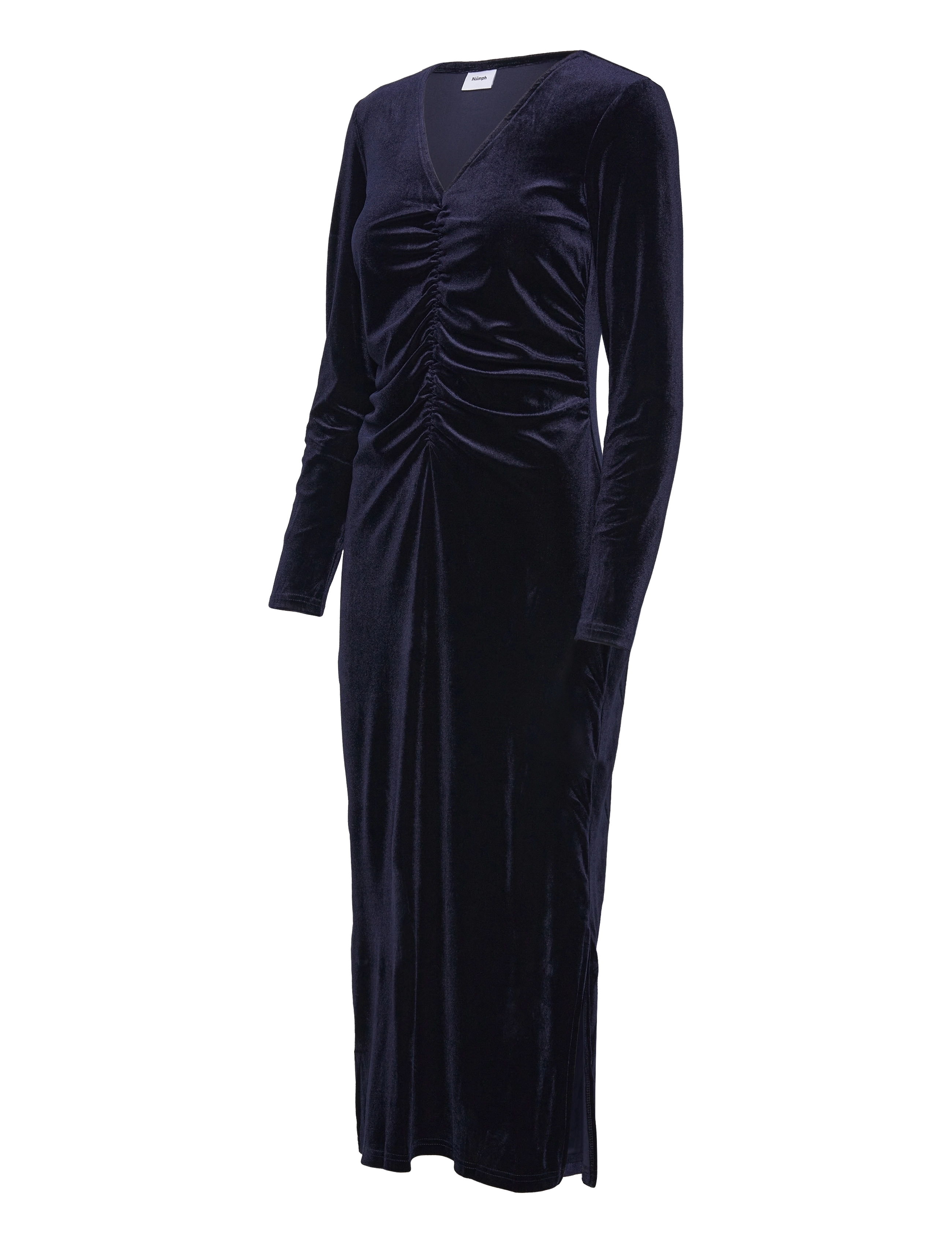 Nümph - NUVELLA LONG DRESS - festtøj til outletpriser - dark navy - 2