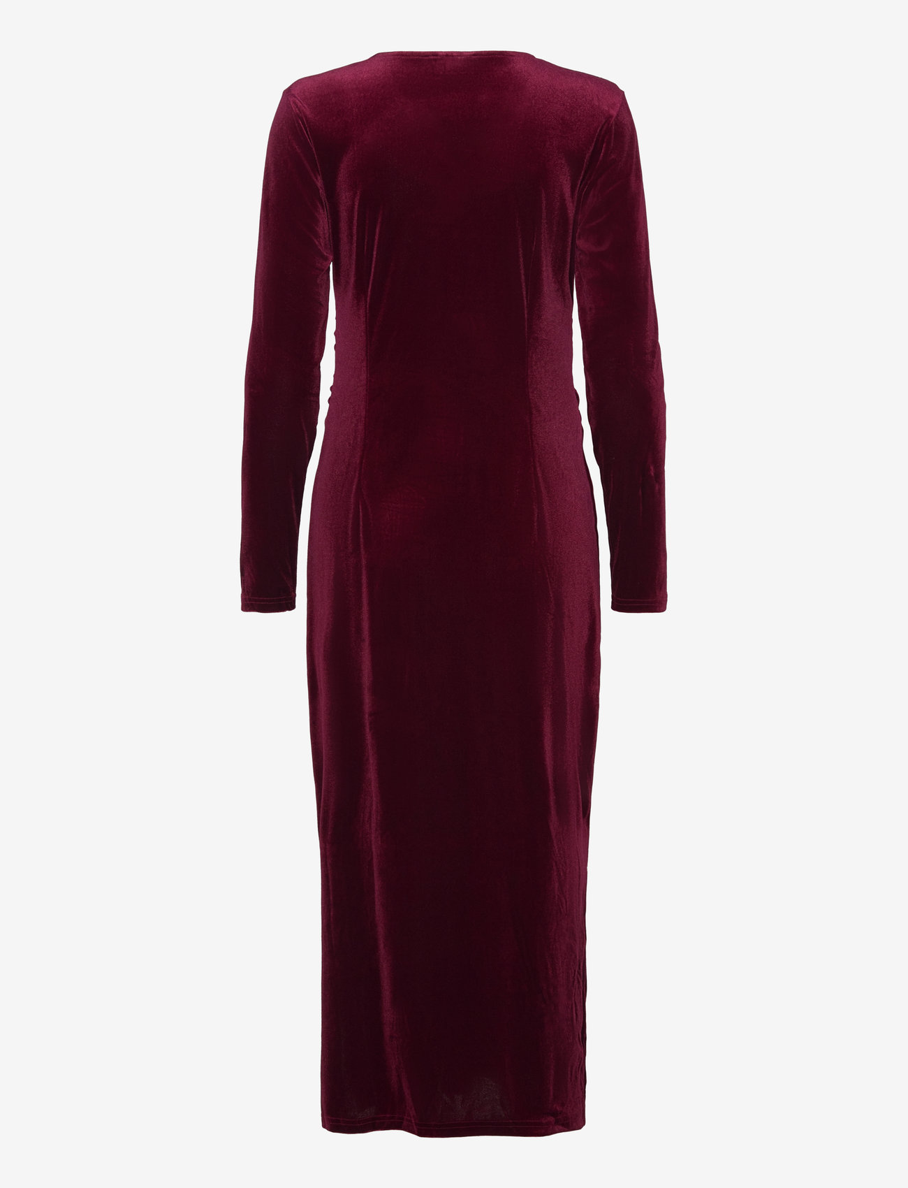 Nümph - NUVELLA LONG DRESS - festkjoler - zinfandel - 1