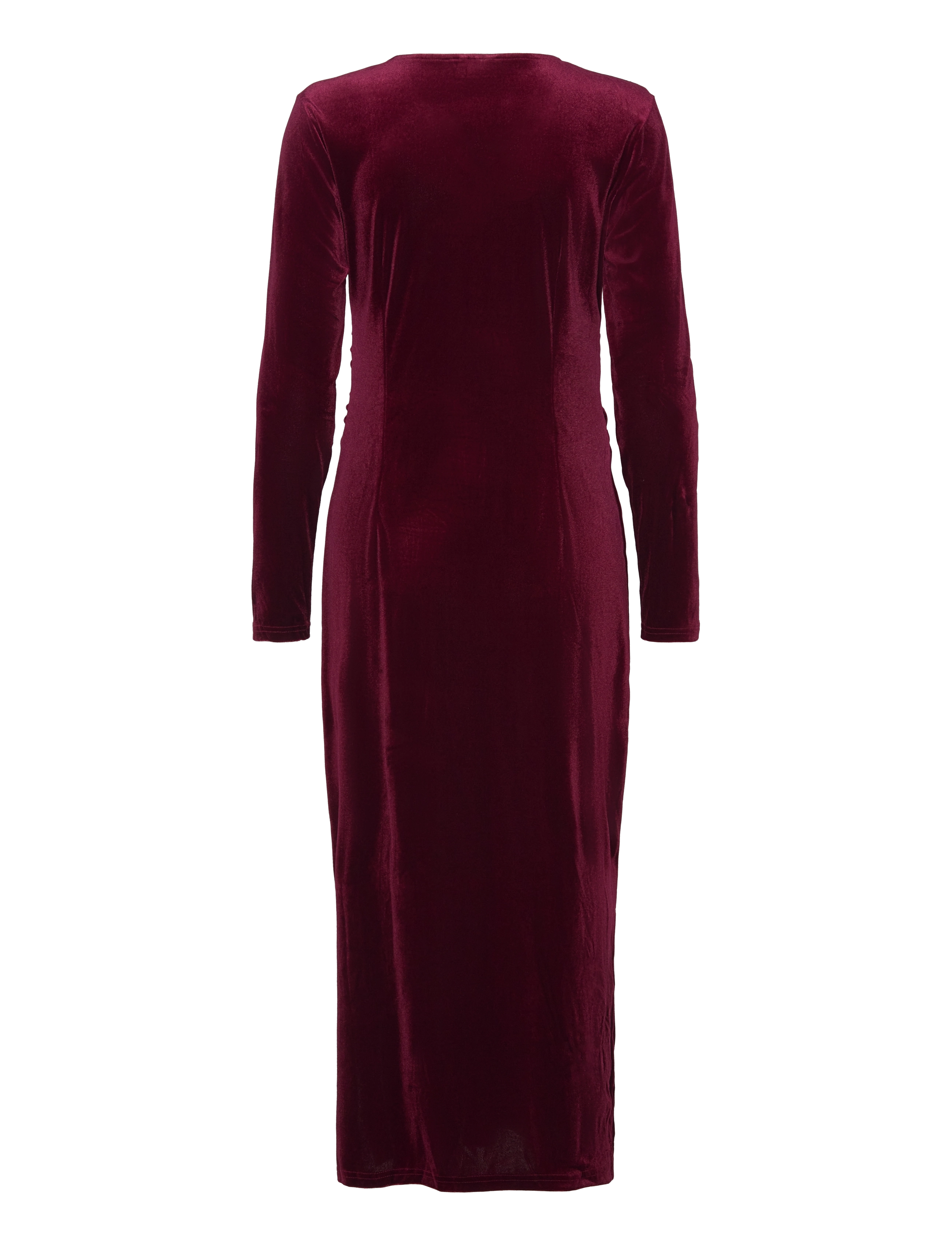 Nümph - NUVELLA LONG DRESS - festtøj til outletpriser - zinfandel - 1