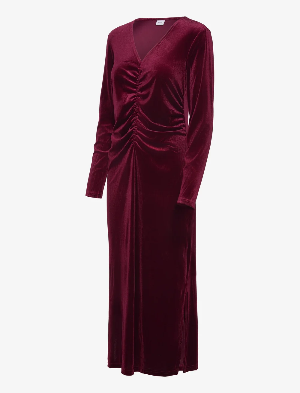 Nümph - NUVELLA LONG DRESS - festklänningar - zinfandel - 2