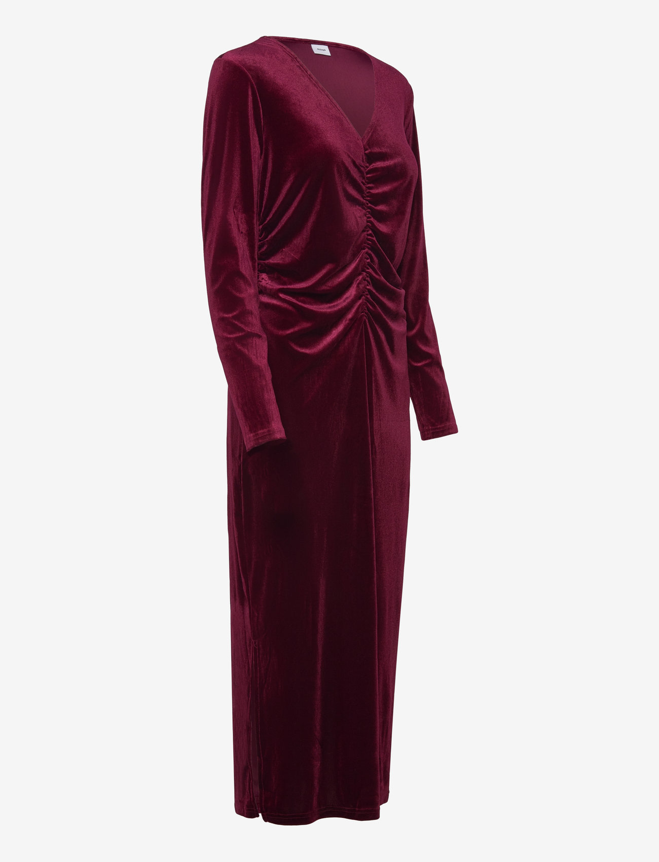 Nümph - NUVELLA LONG DRESS - festkjoler - zinfandel - 3