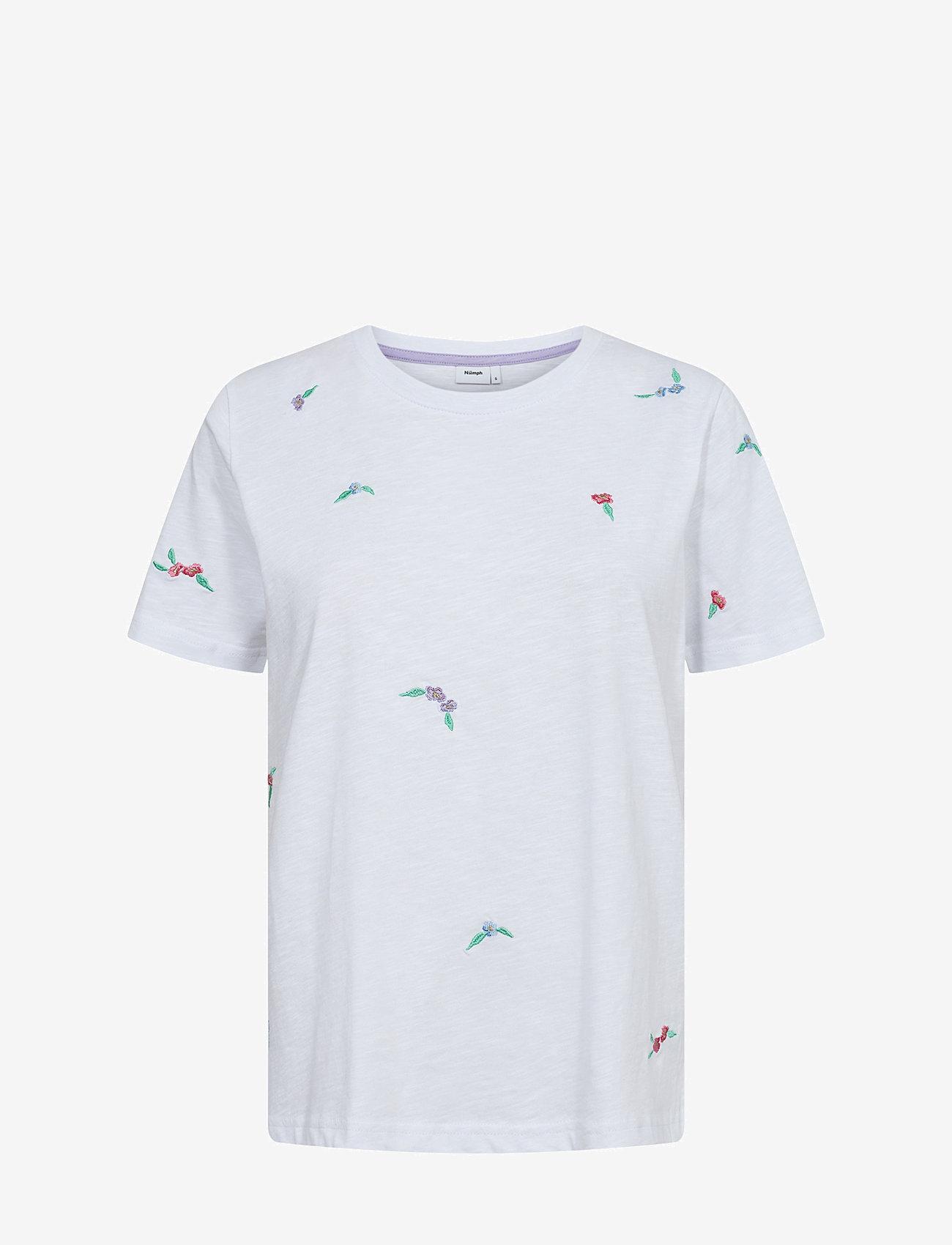 Nümph - NUSUIS T-SHIRT - GOTS - t-shirts - bright white - 0