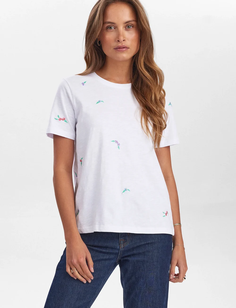 Nümph - NUSUIS T-SHIRT - GOTS - t-shirts - bright white - 2