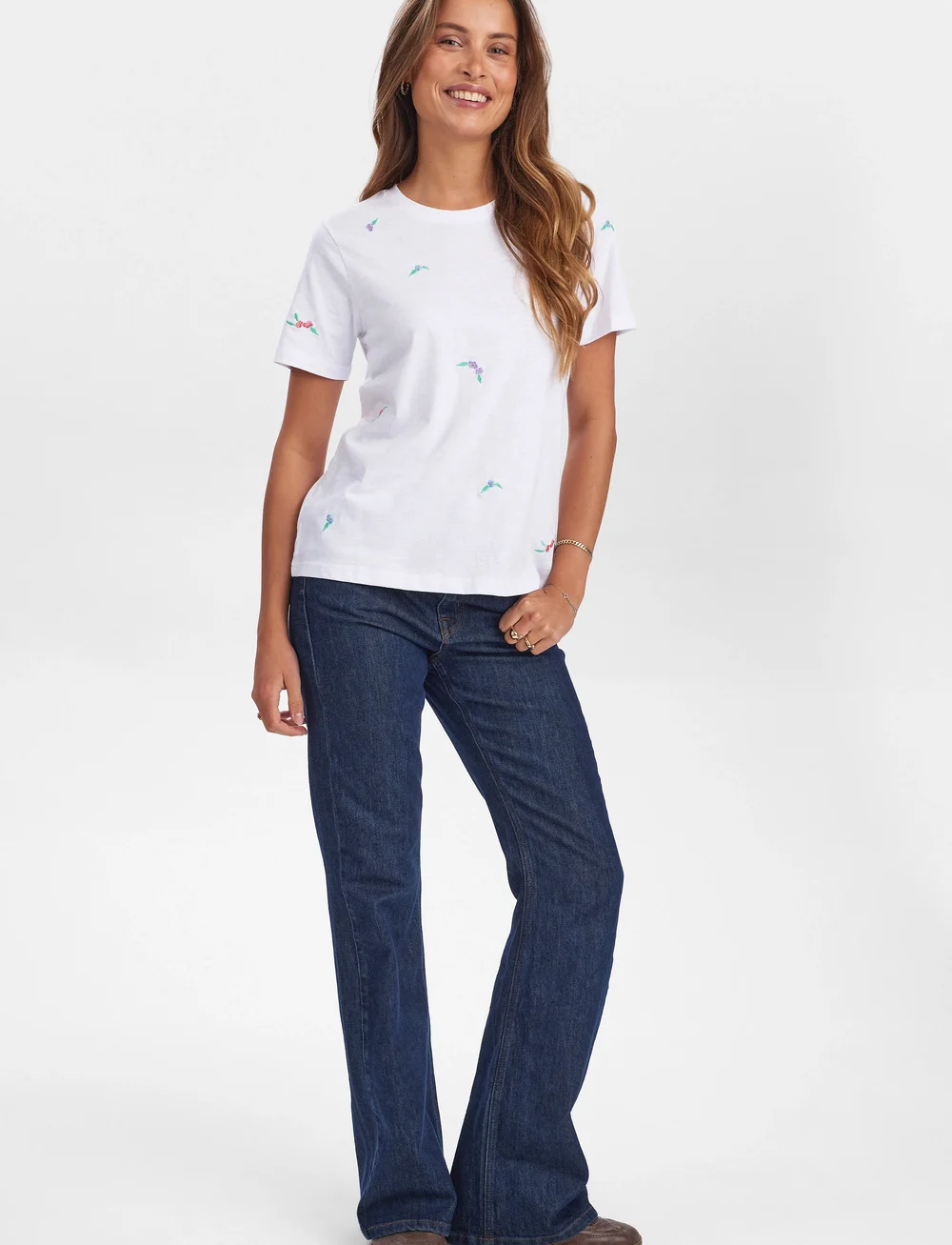 Nümph - NUSUIS T-SHIRT - GOTS - t-shirts - bright white - 4