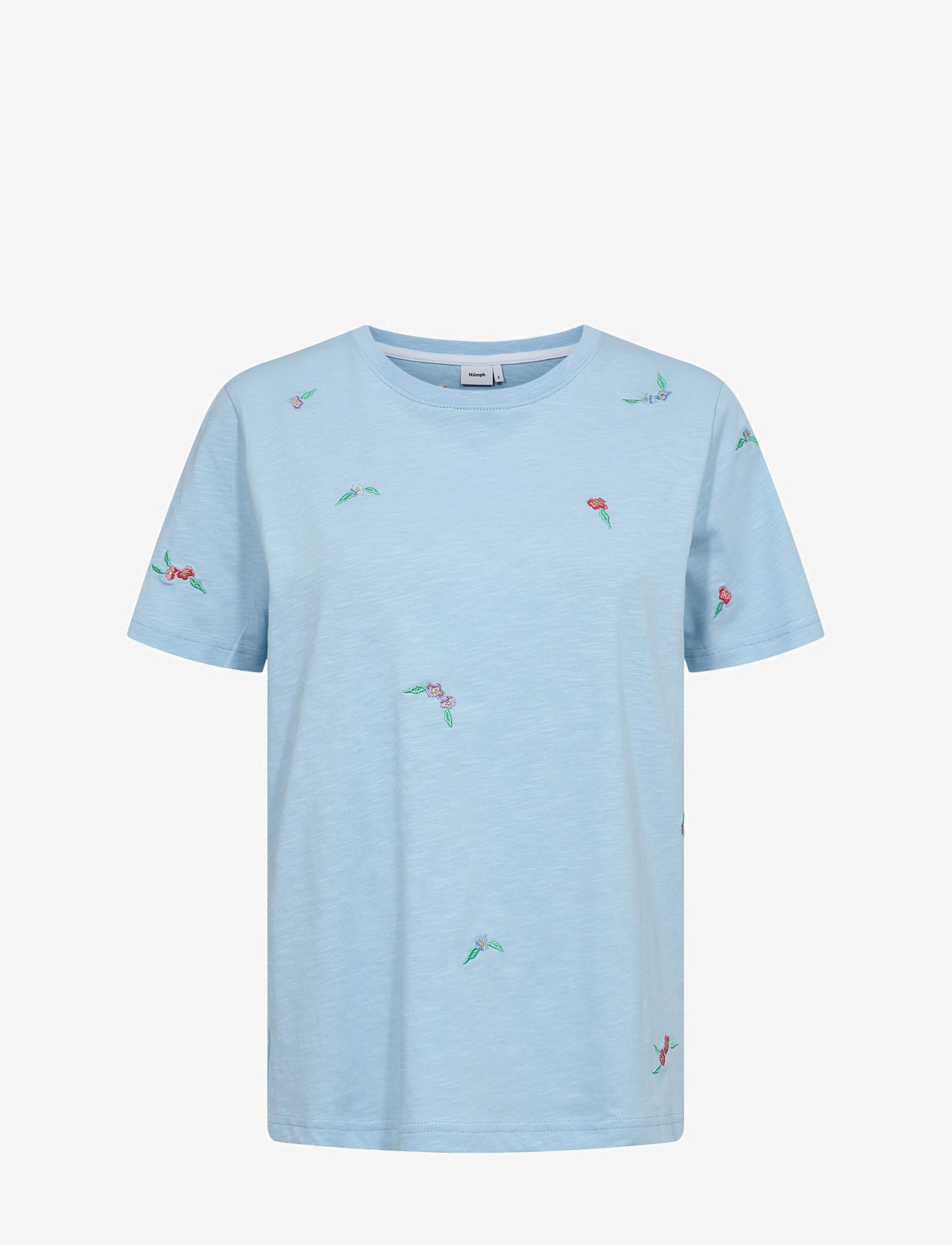 Nümph - NUSUIS T-SHIRT - GOTS - t-shirts - cerulean - 0