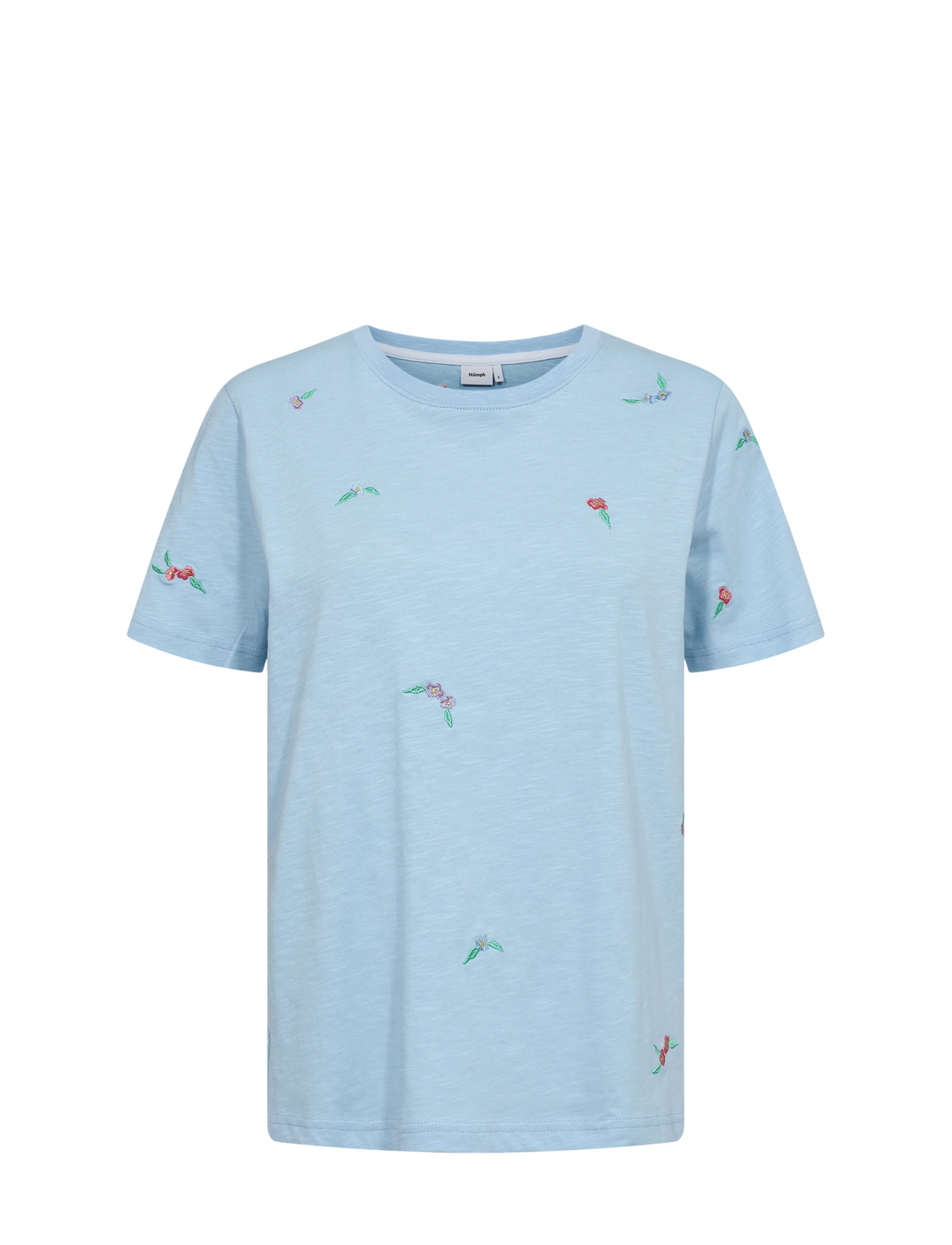 Nümph NUSUIS T-SHIRT - GOTS - T-shirts & Toppe - CERULEAN / blue