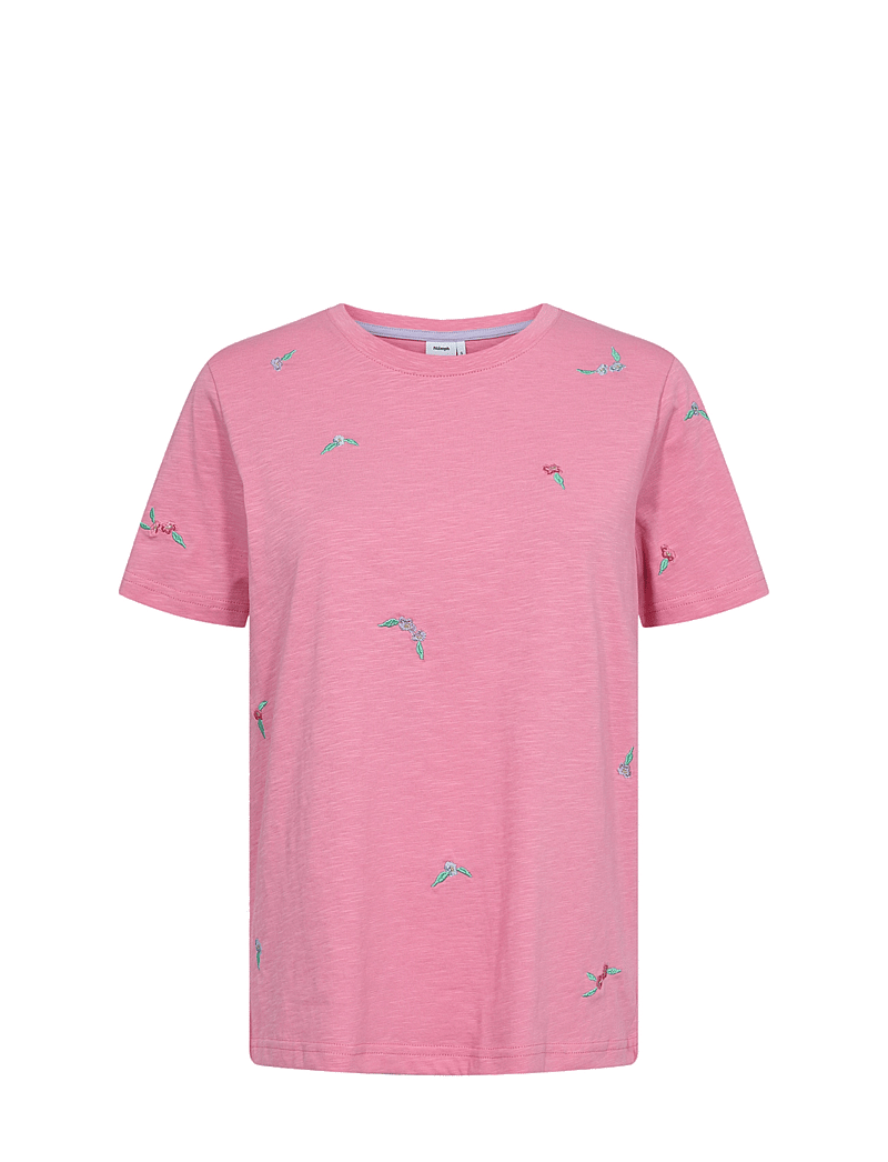 Nümph - NUSUIS T-SHIRT - GOTS - t-särgid - pink carnation - 0