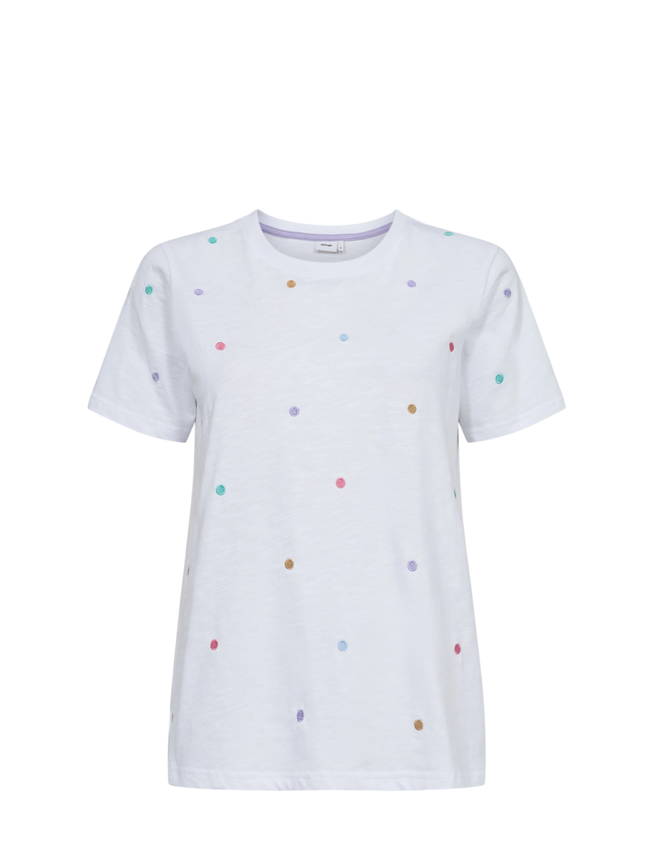 Nümph NUSUMI T-SHIRT - GOTS - T-shirts & Toppe - BRIGHT WHITE / white