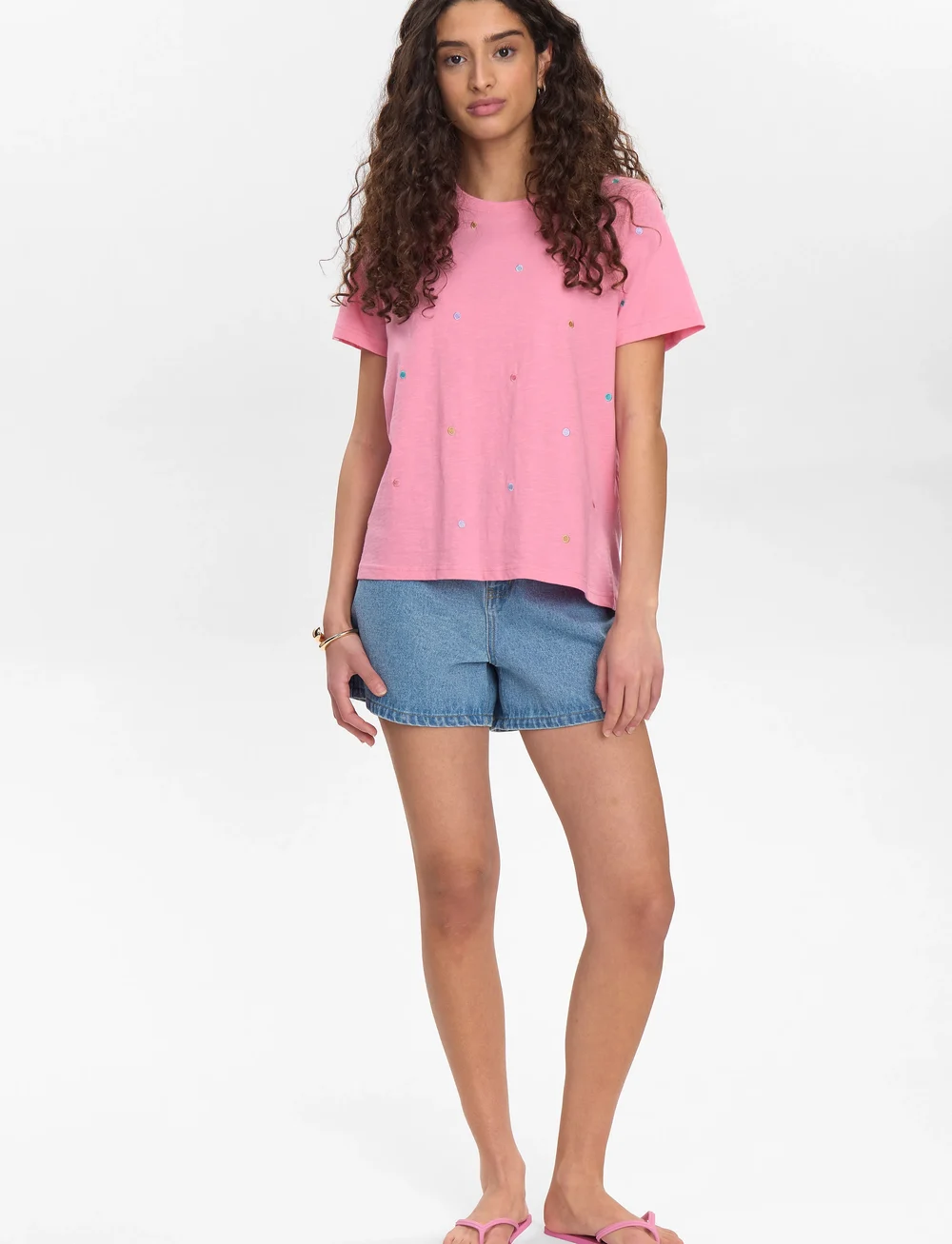 Nümph - NUSUMI T-SHIRT - GOTS - t-shirts - pink carnation - 4