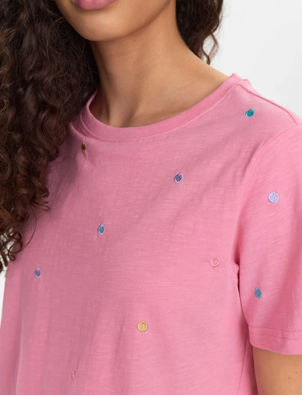 Nümph - NUSUMI T-SHIRT - GOTS - t-shirts - pink carnation - 5