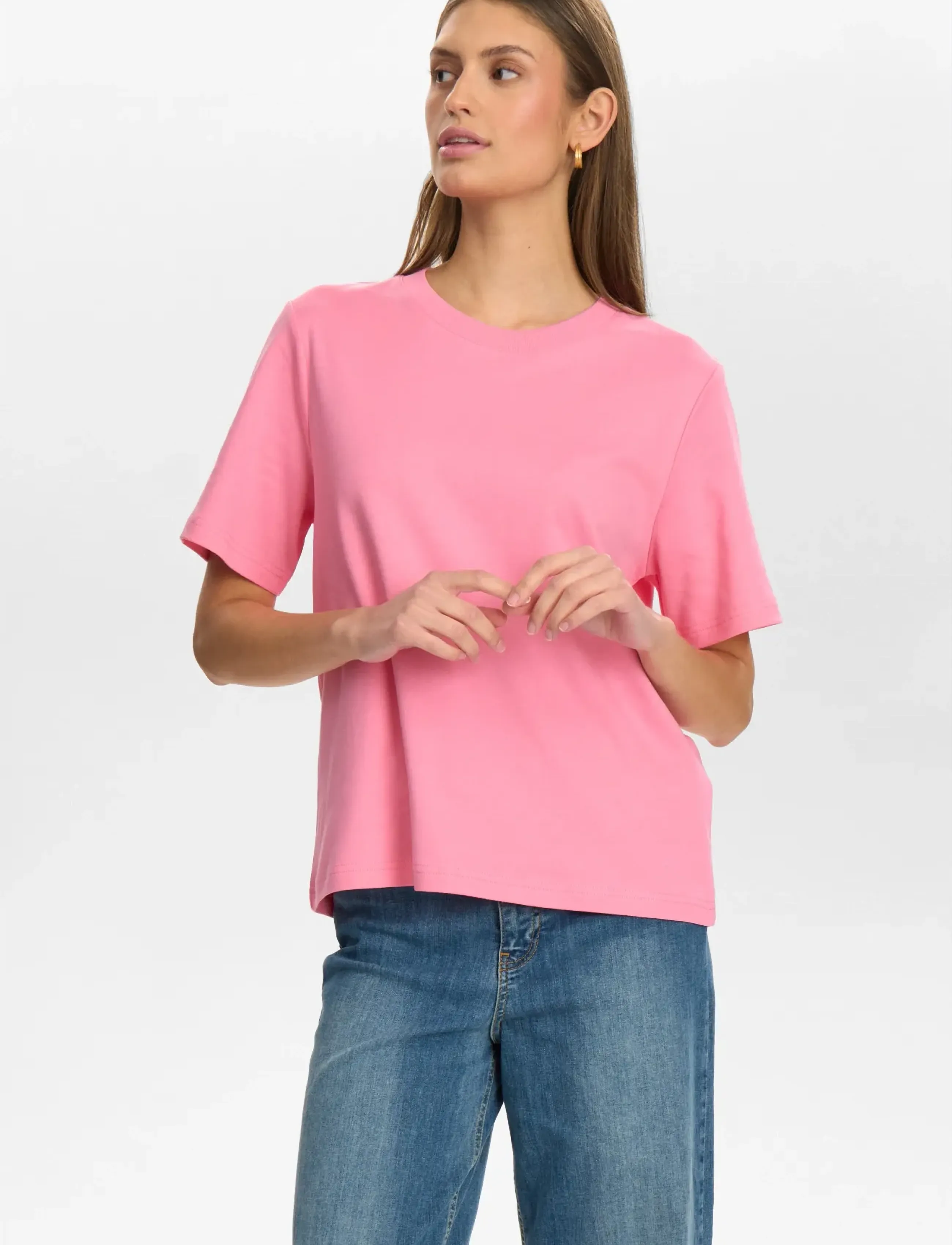 Nümph - NUFIRA T-SHIRT - pink carnation - 2