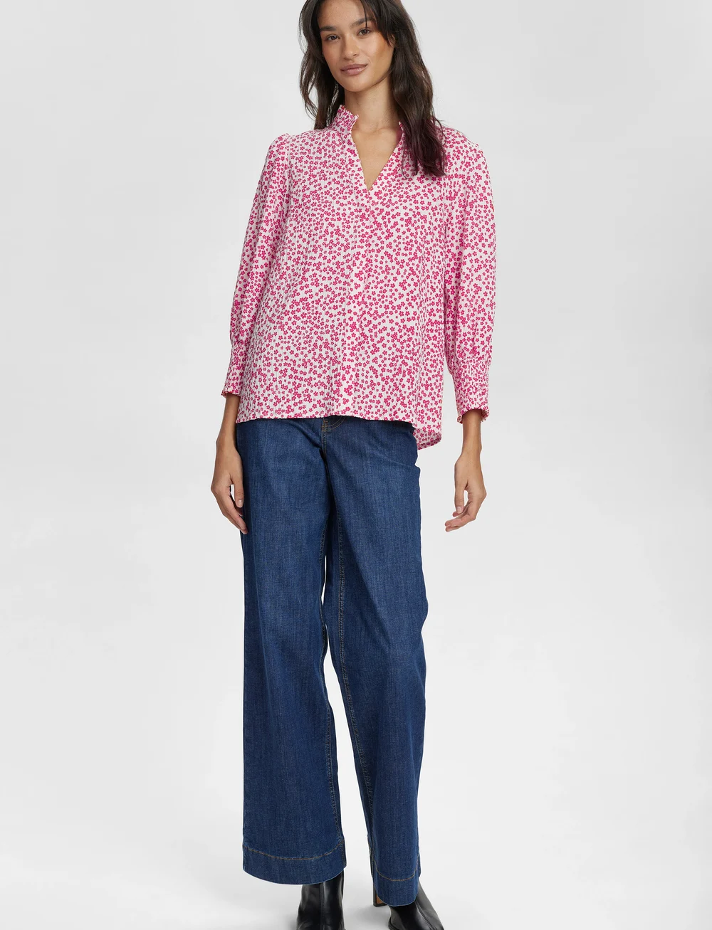 Nümph - NUIVA SHIRT - blouses - pink cosmos - 4