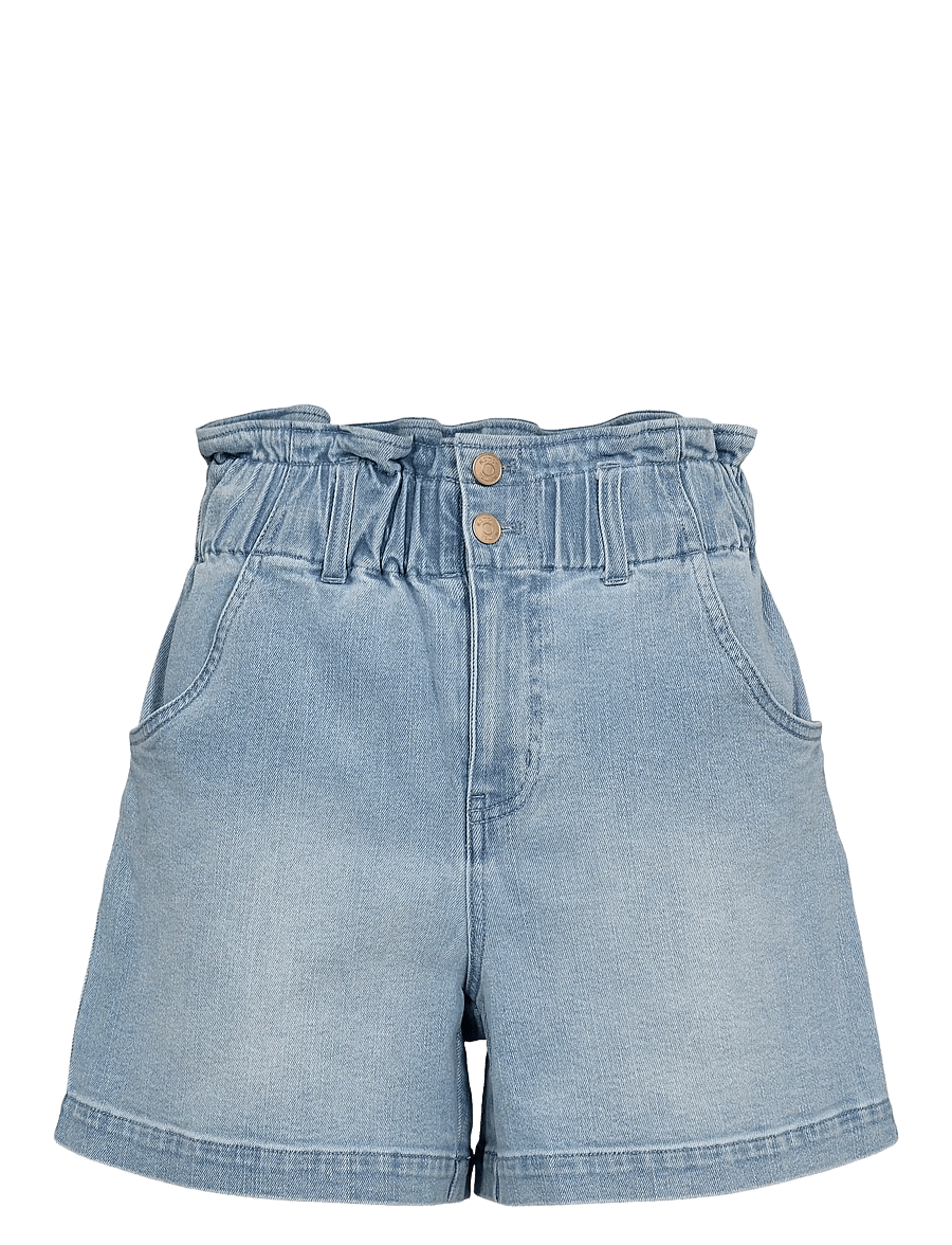 Nümph - NULULU DENIM SHORTS - jorts - light blue denim - 1