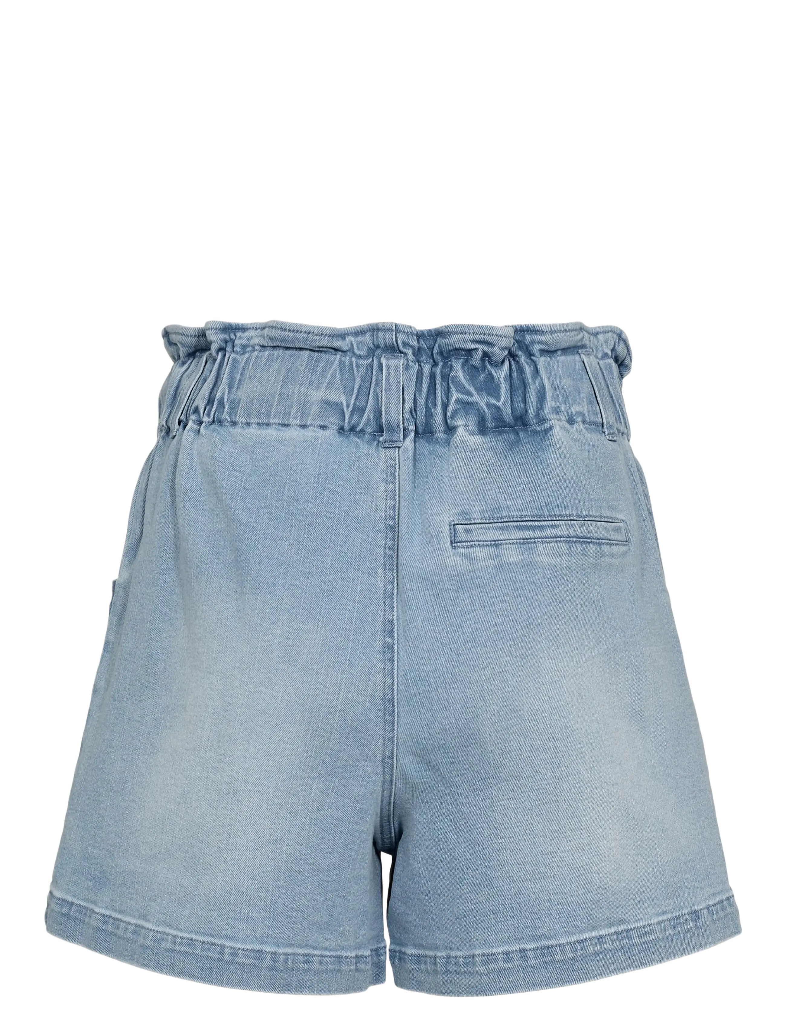 Nümph - NULULU DENIM SHORTS - džinsa šorti - light blue denim - 2