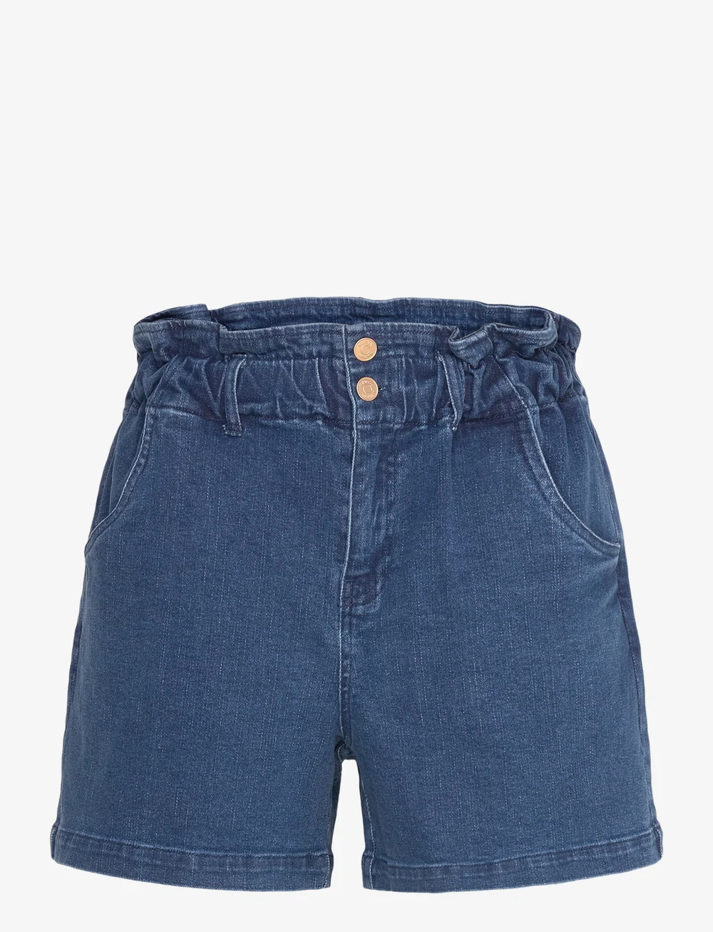 Nümph - NULULU DENIM SHORTS - jorts - medium blue denim - 0