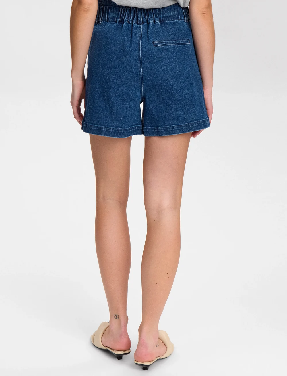 Nümph - NULULU DENIM SHORTS - jorts - medium blue denim - 3